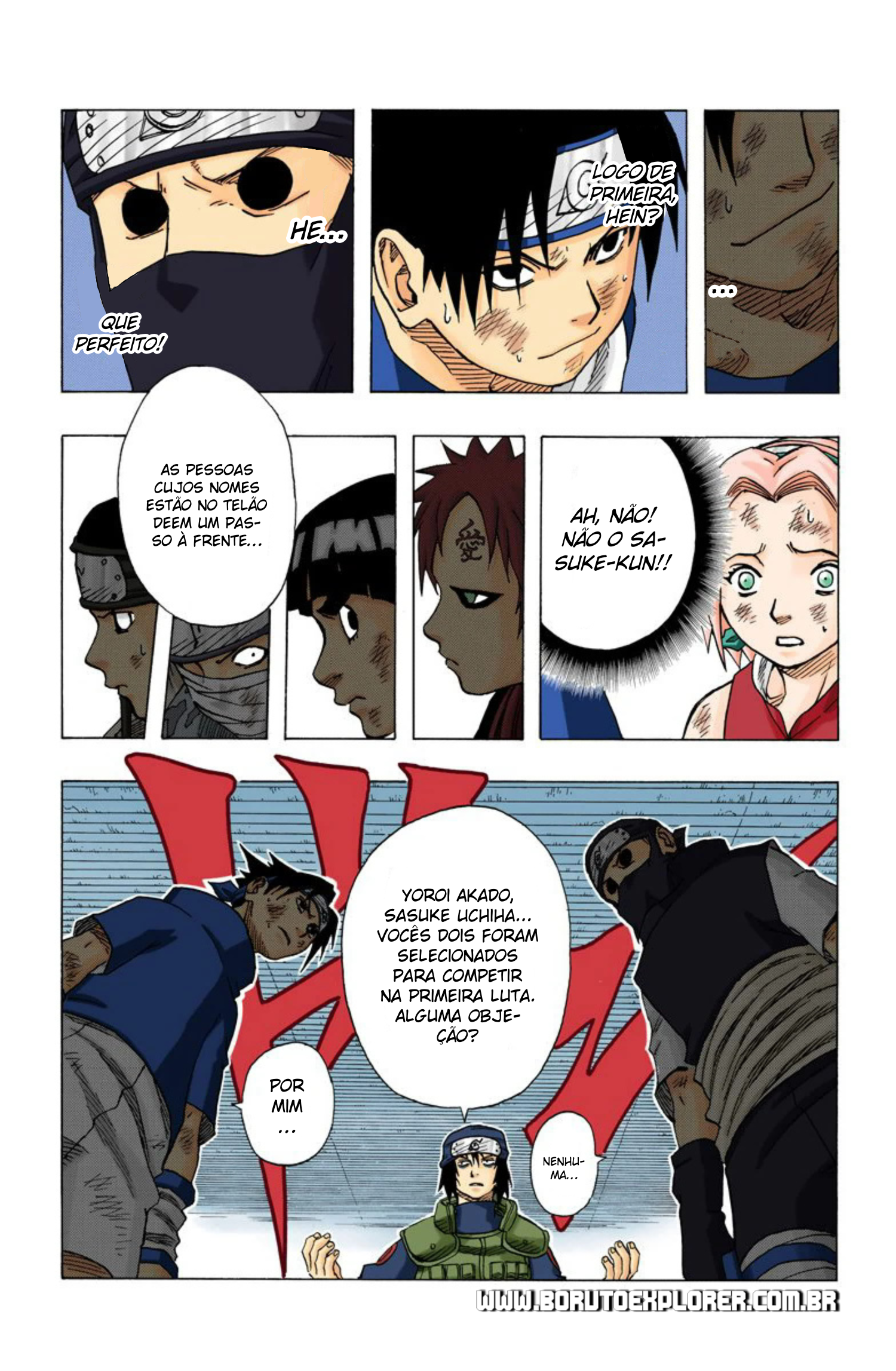 Read Naruto - Versão Colorida Oficial Manga Online