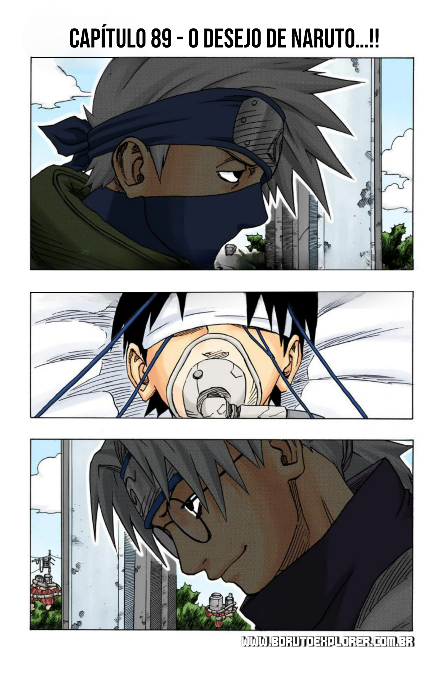 Read Naruto - Versão Colorida Oficial Manga Online