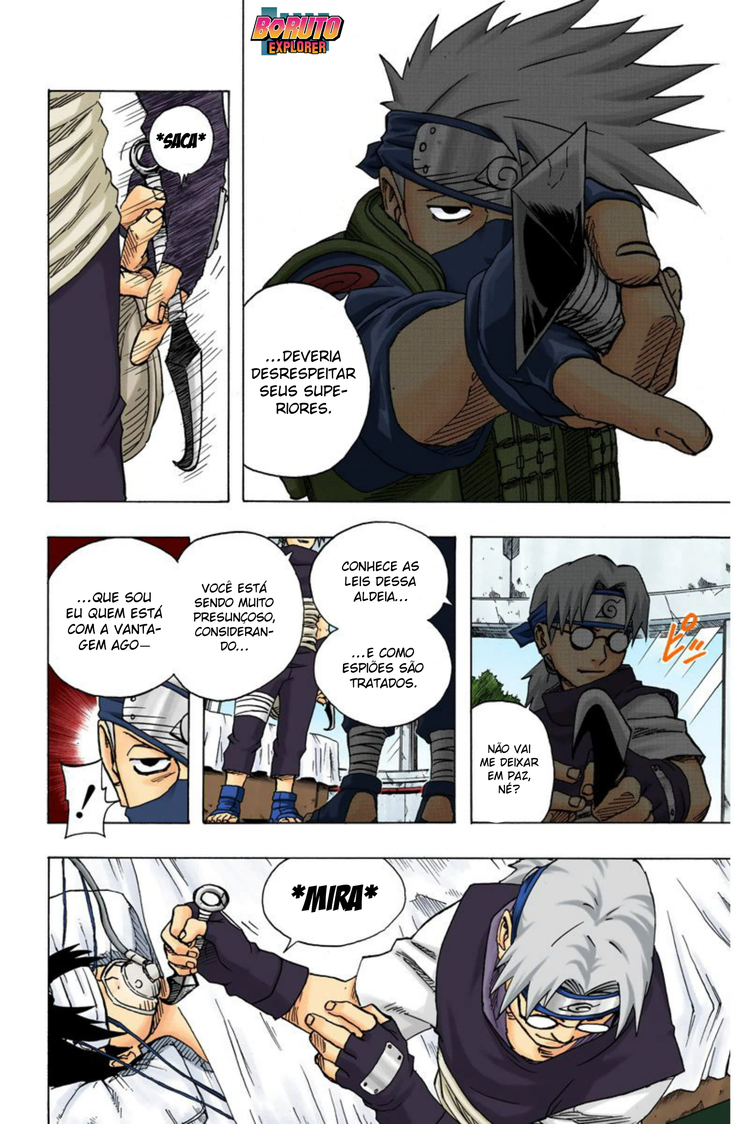 Read Naruto - Versão Colorida Oficial Manga Online