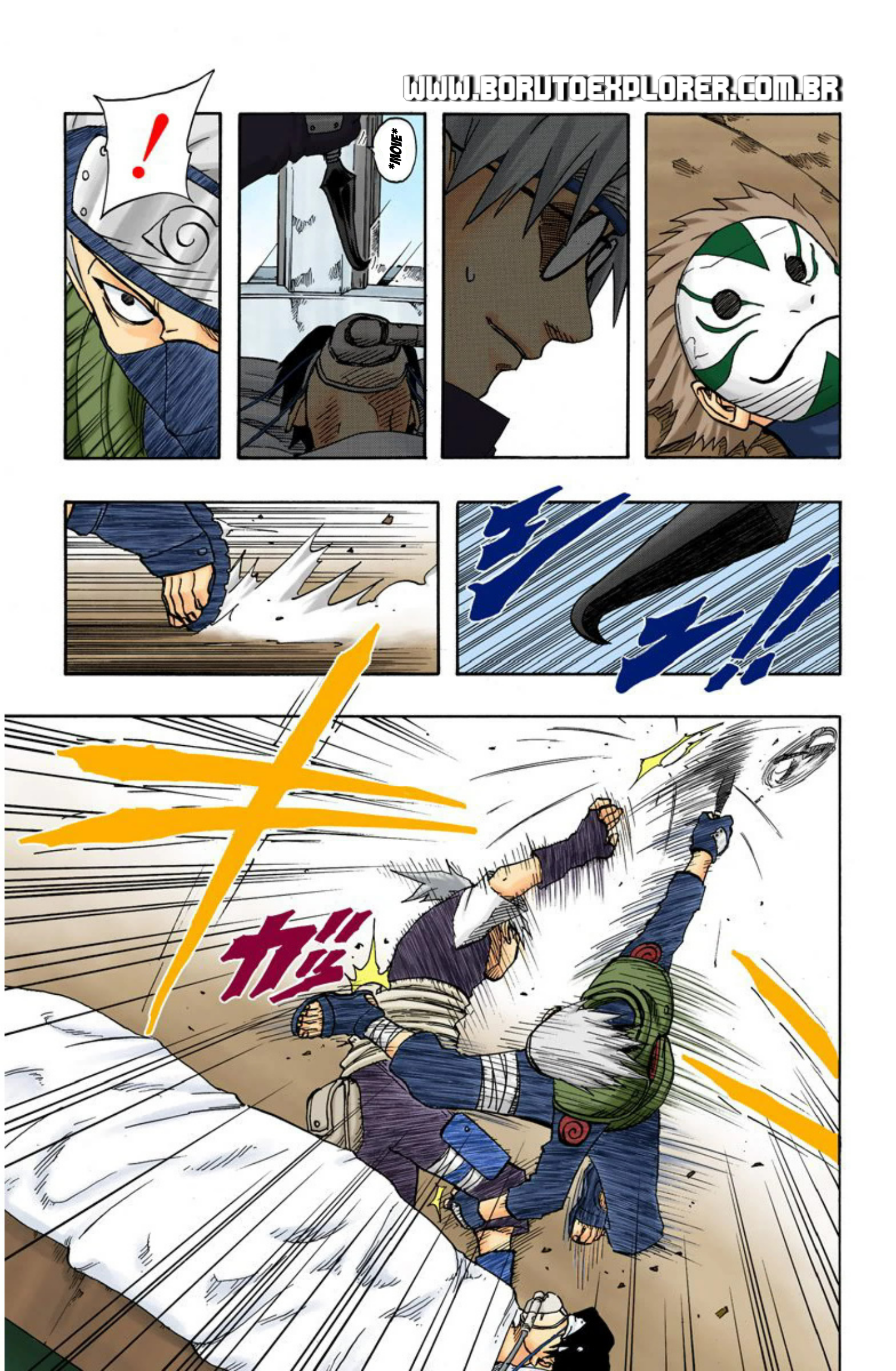 Read Naruto - Versão Colorida Oficial Manga Online