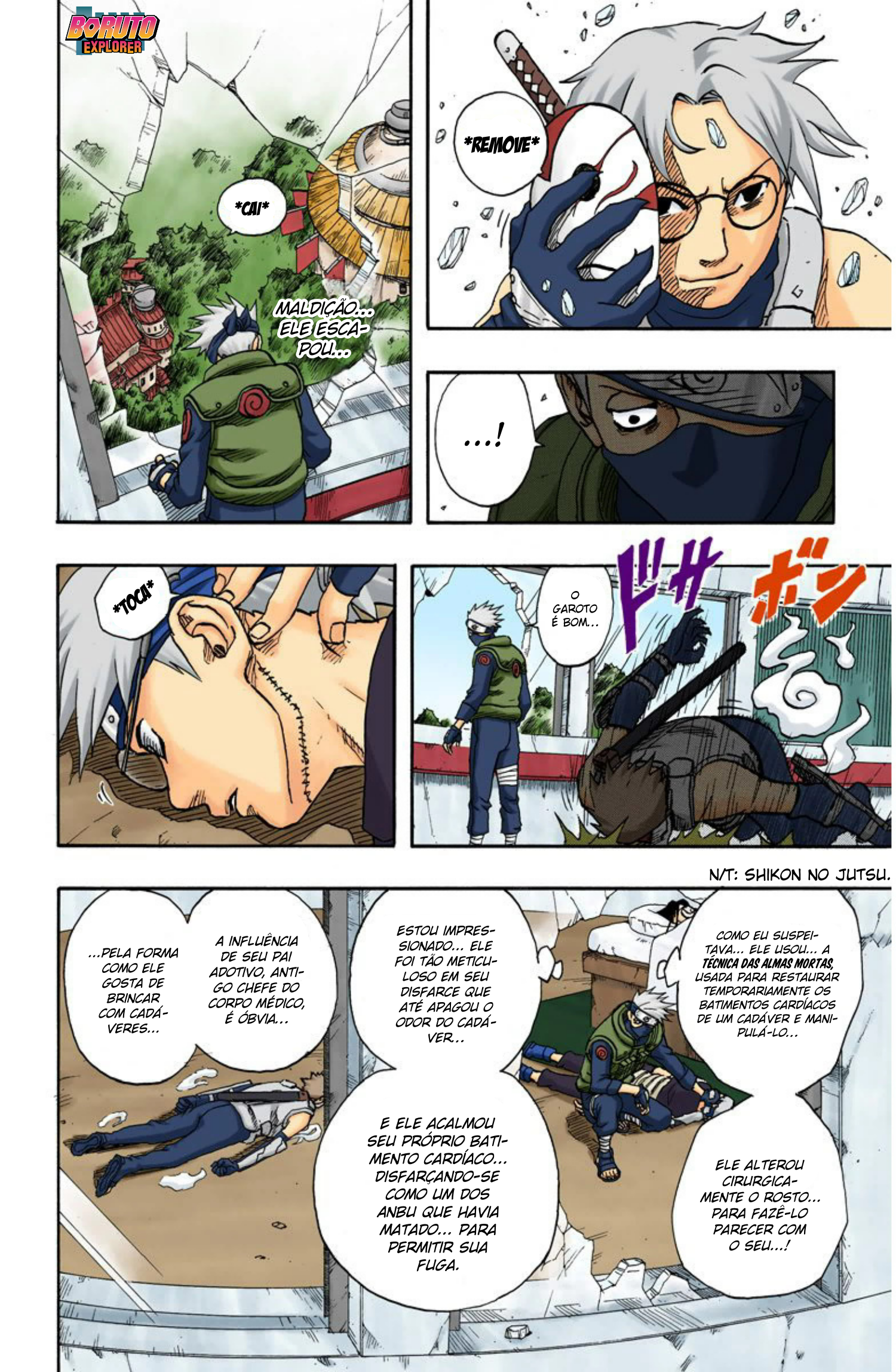 Read Naruto - Versão Colorida Oficial Manga Online