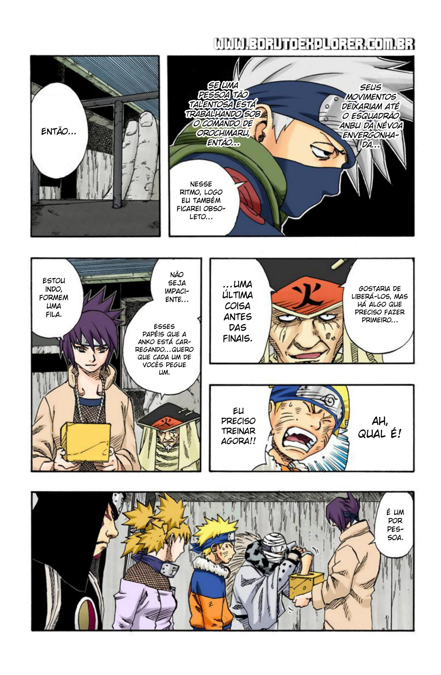 Read Naruto - Versão Colorida Oficial Manga Online