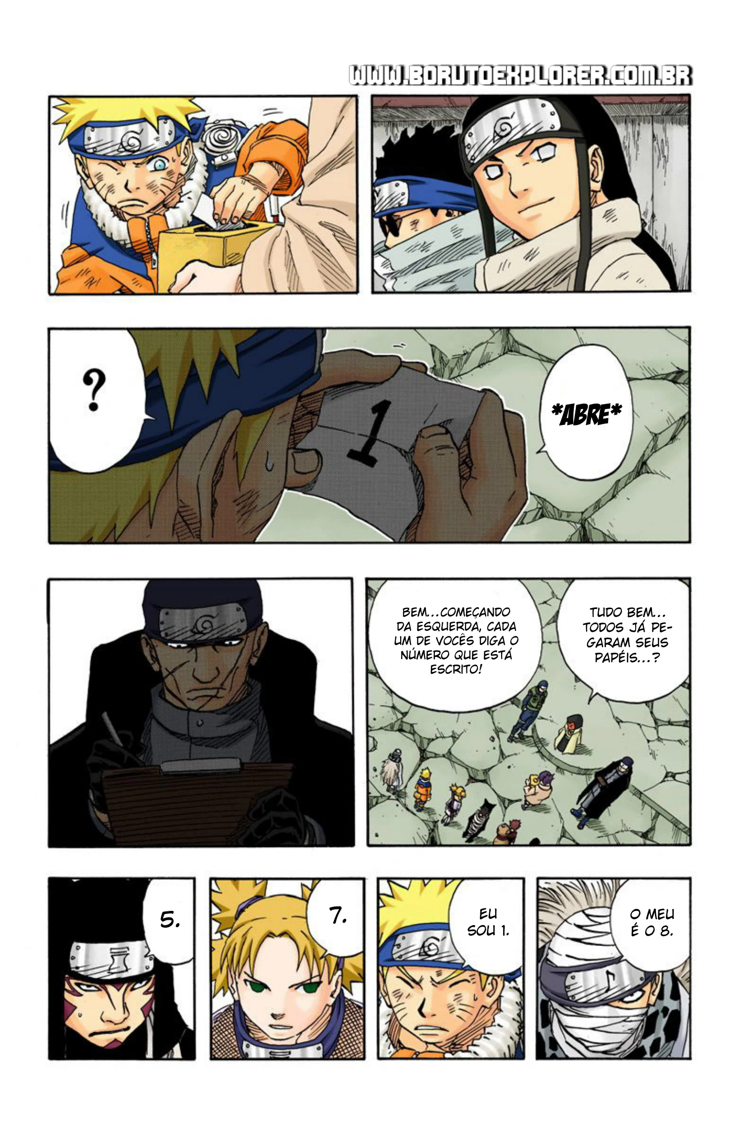 Read Naruto - Versão Colorida Oficial Manga Online