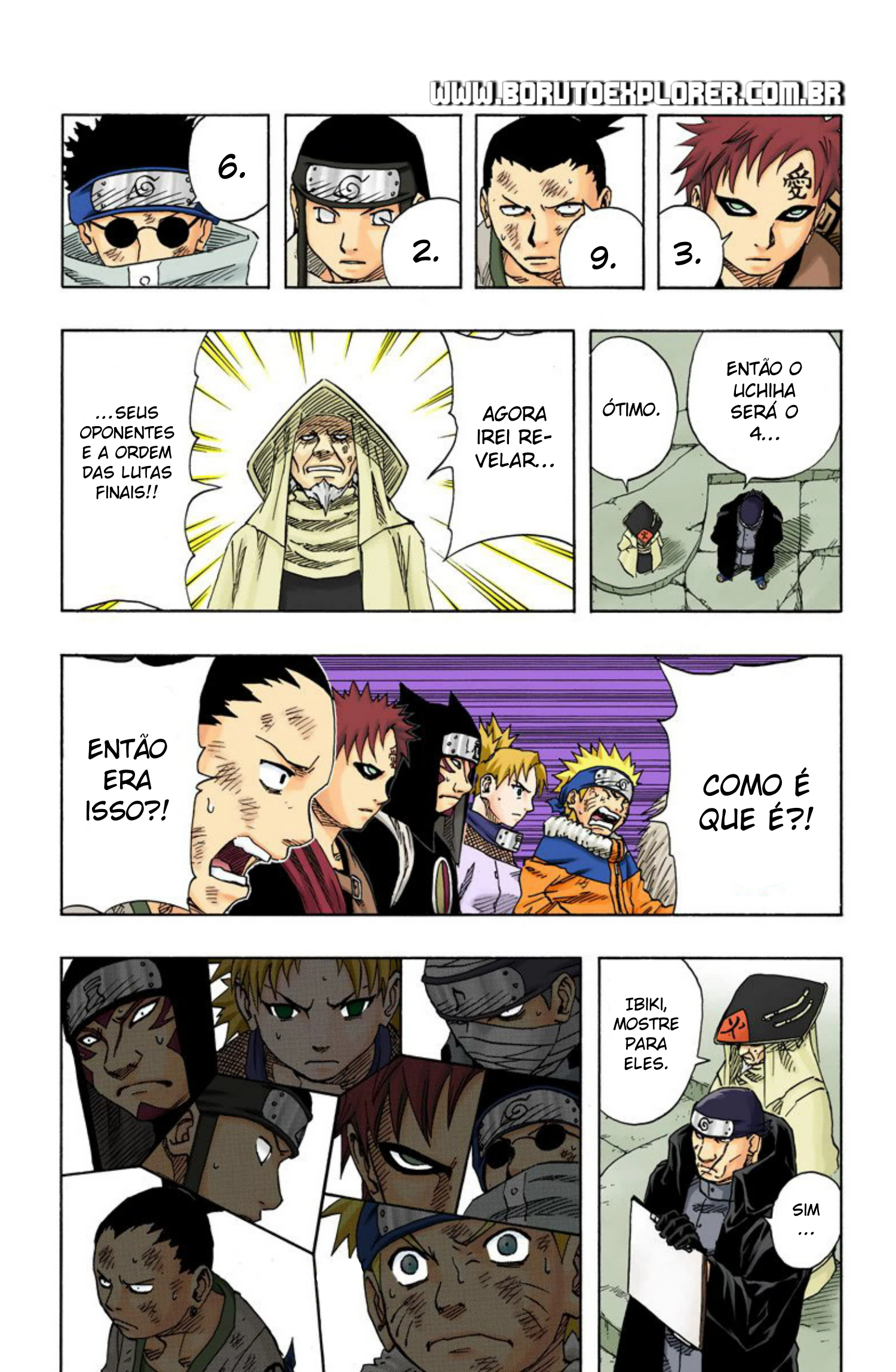 Read Naruto - Versão Colorida Oficial Manga Online