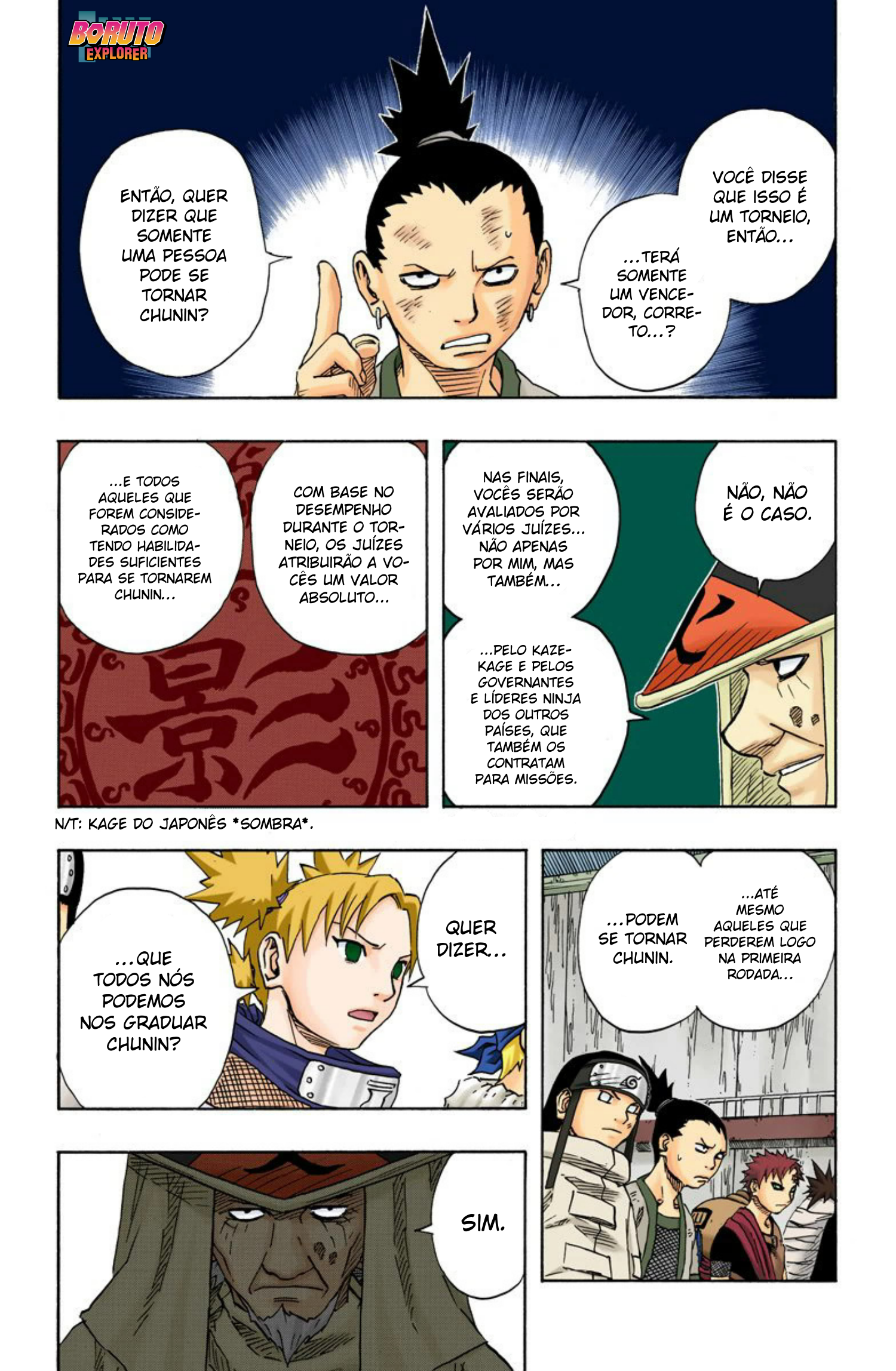 Read Naruto - Versão Colorida Oficial Manga Online