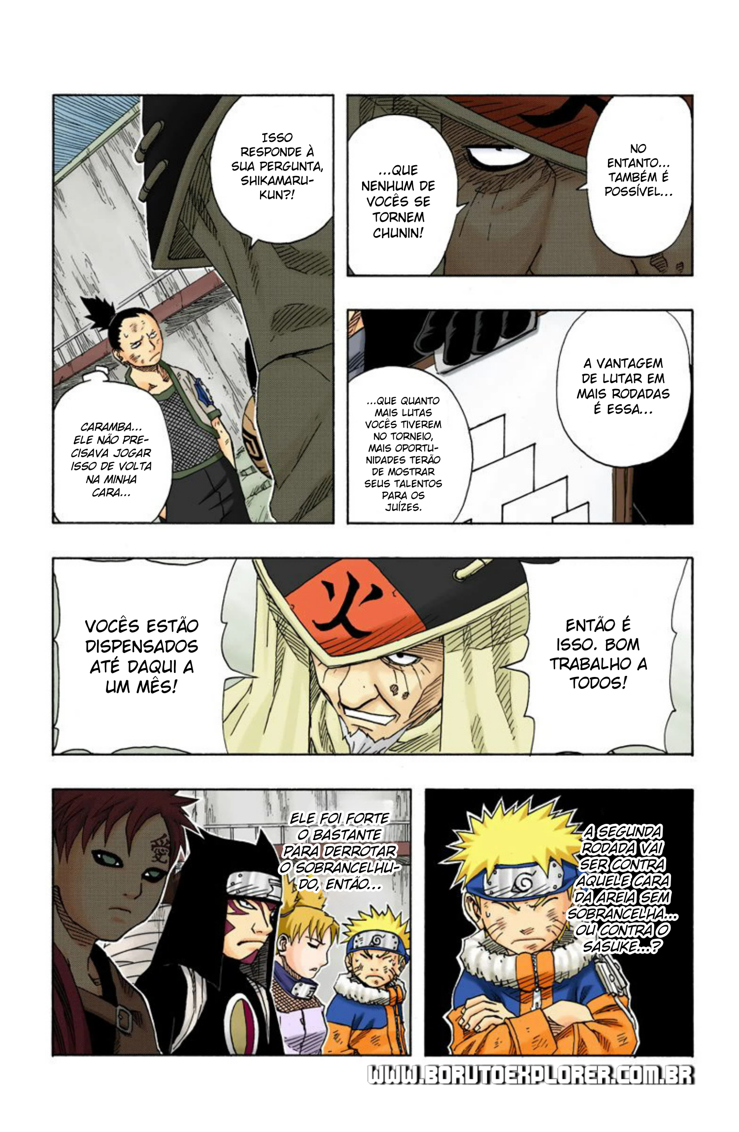 Read Naruto - Versão Colorida Oficial Manga Online
