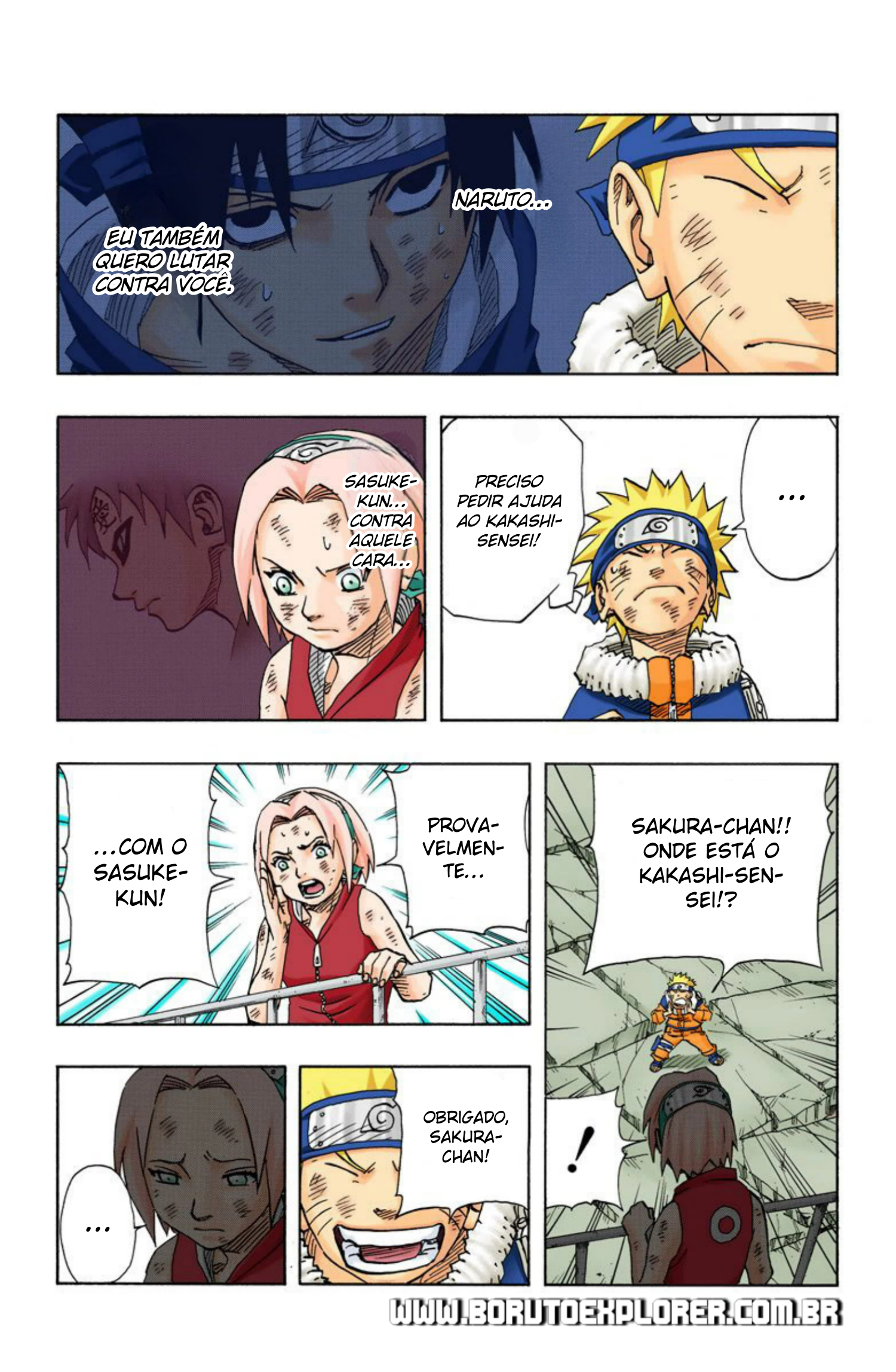 Read Naruto - Versão Colorida Oficial Manga Online