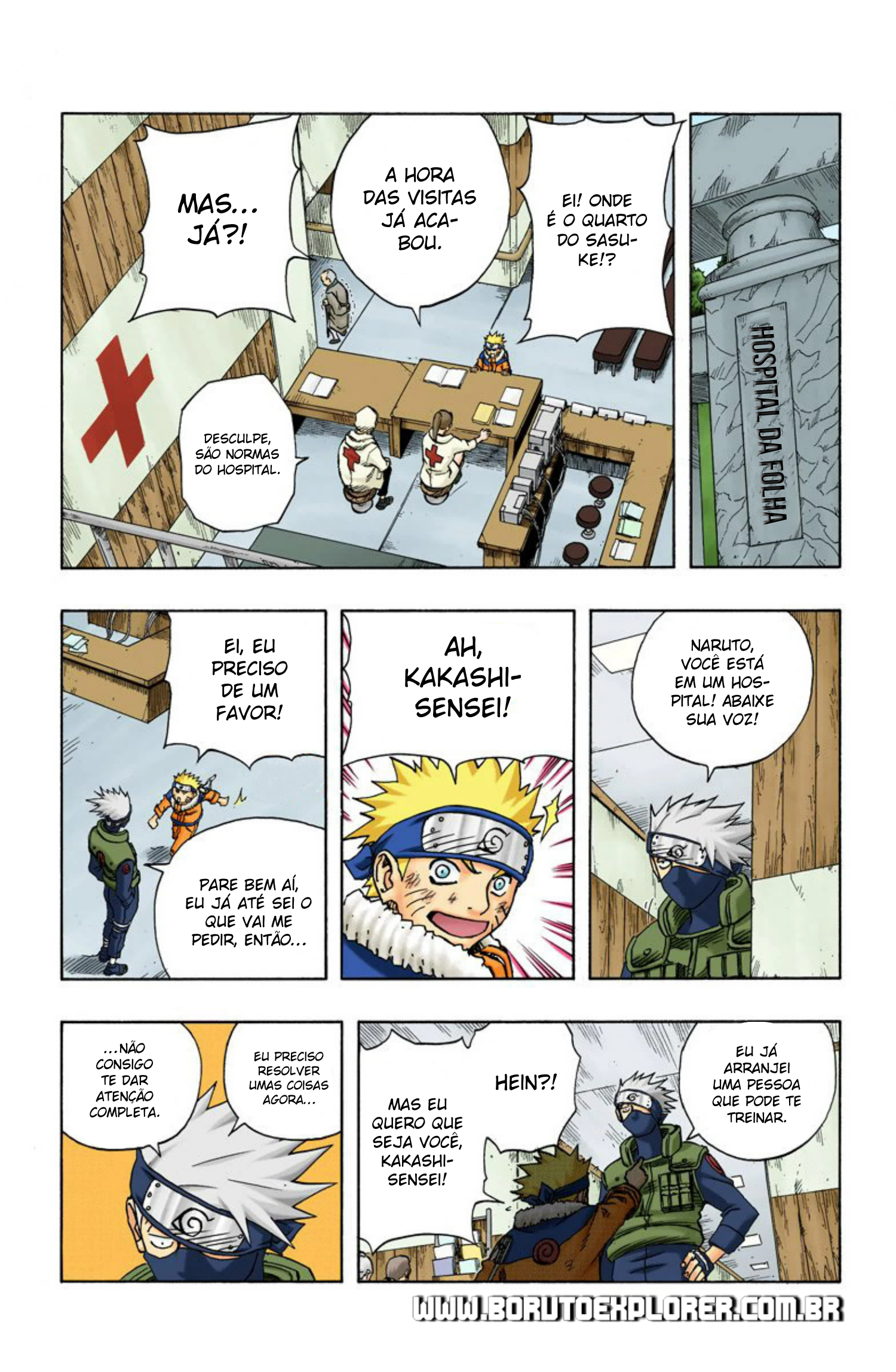 Read Naruto - Versão Colorida Oficial Manga Online