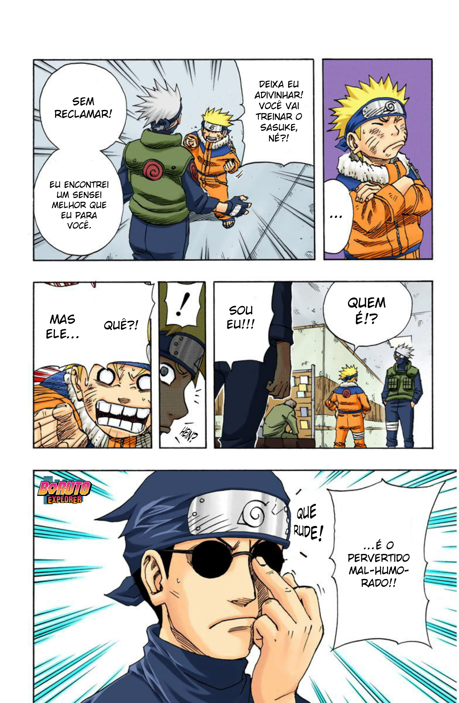 Read Naruto - Versão Colorida Oficial Manga Online