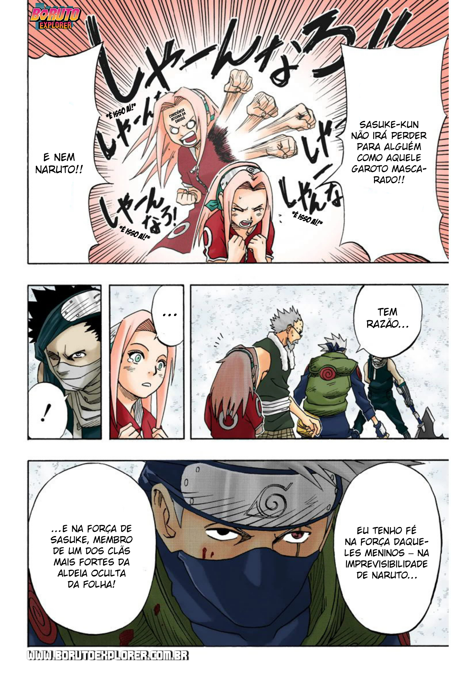 Read Naruto - Versão Colorida Oficial Manga Online