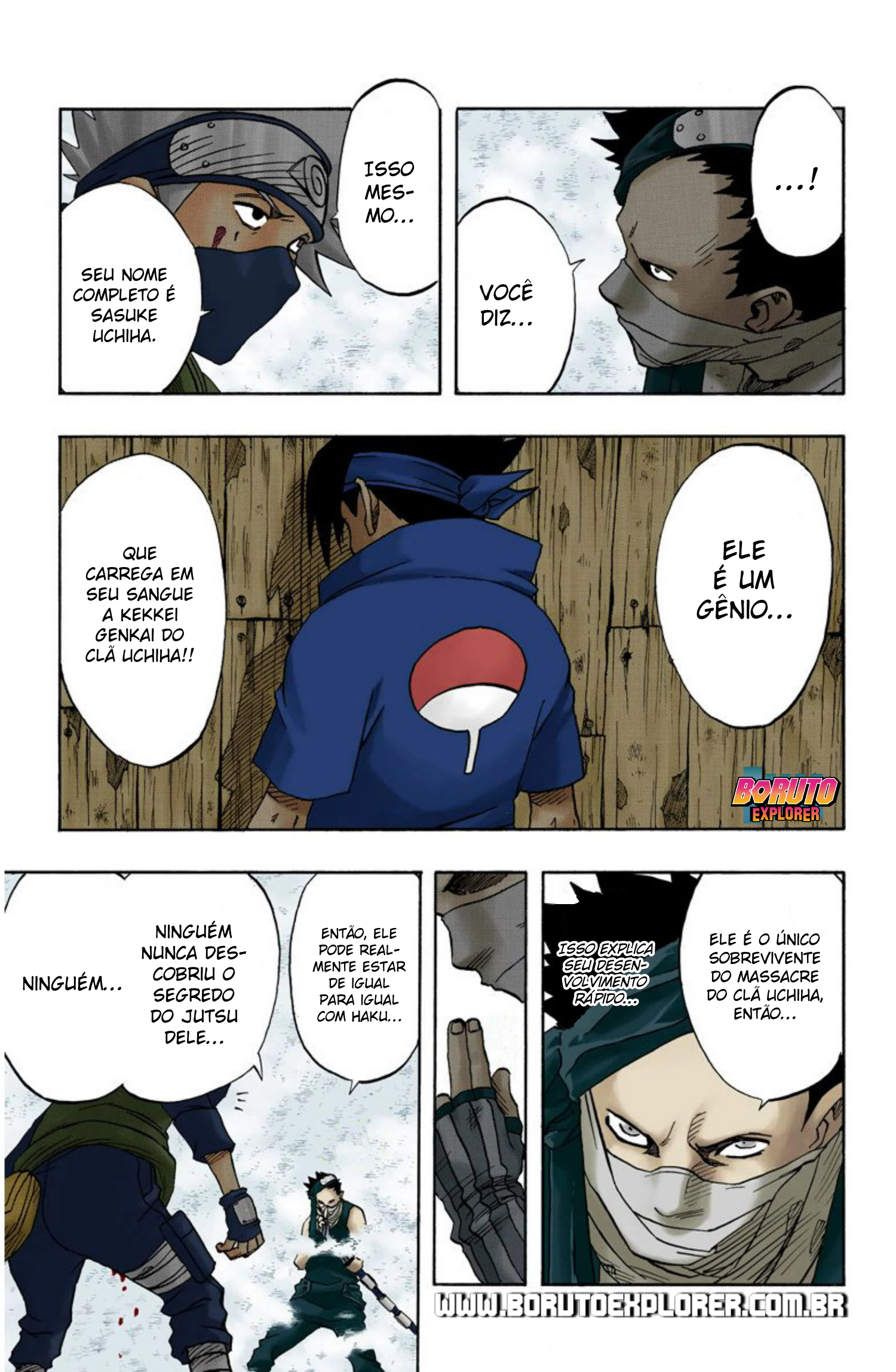 Read Naruto - Versão Colorida Oficial Manga Online