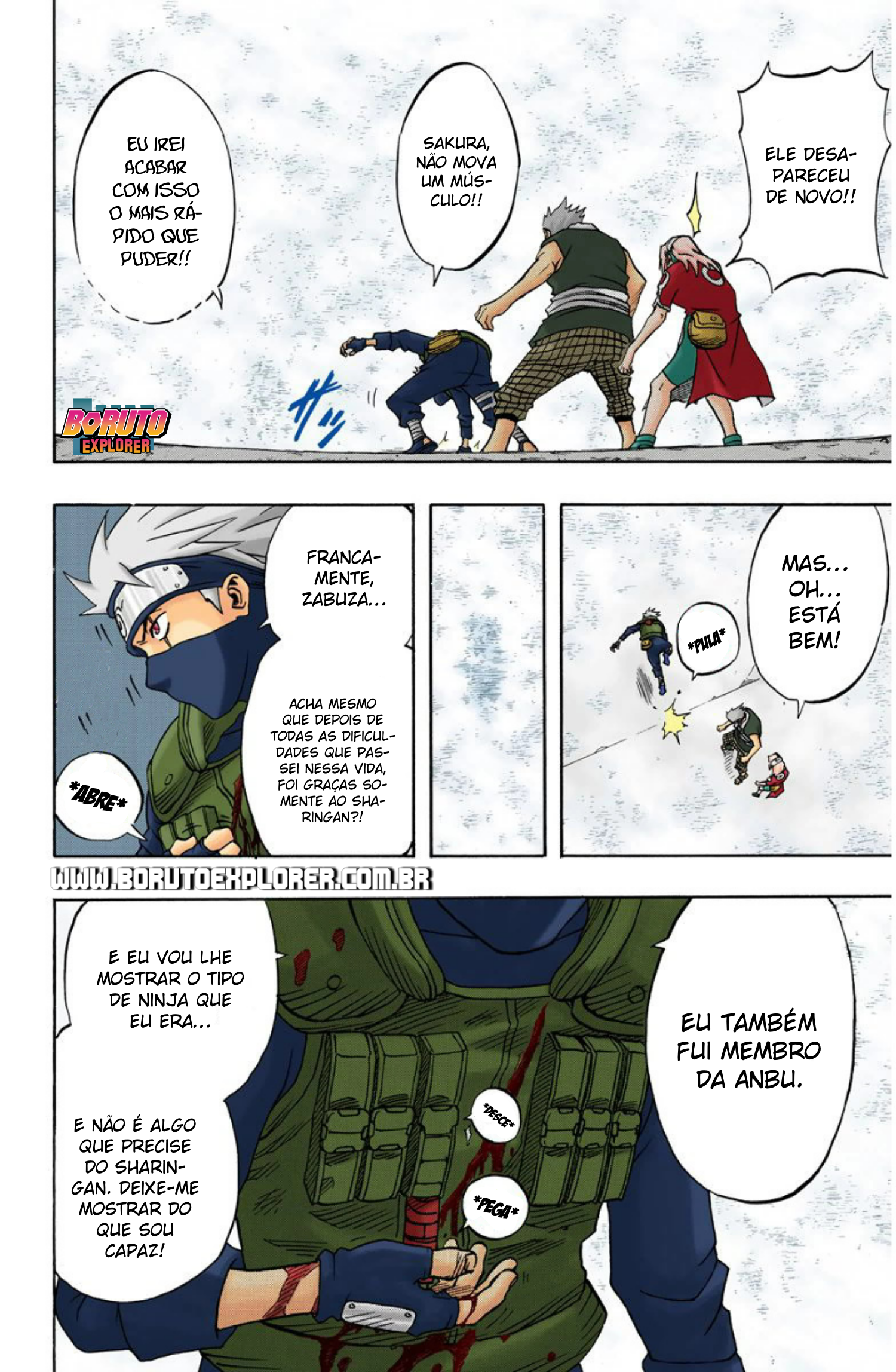Read Naruto - Versão Colorida Oficial Manga Online