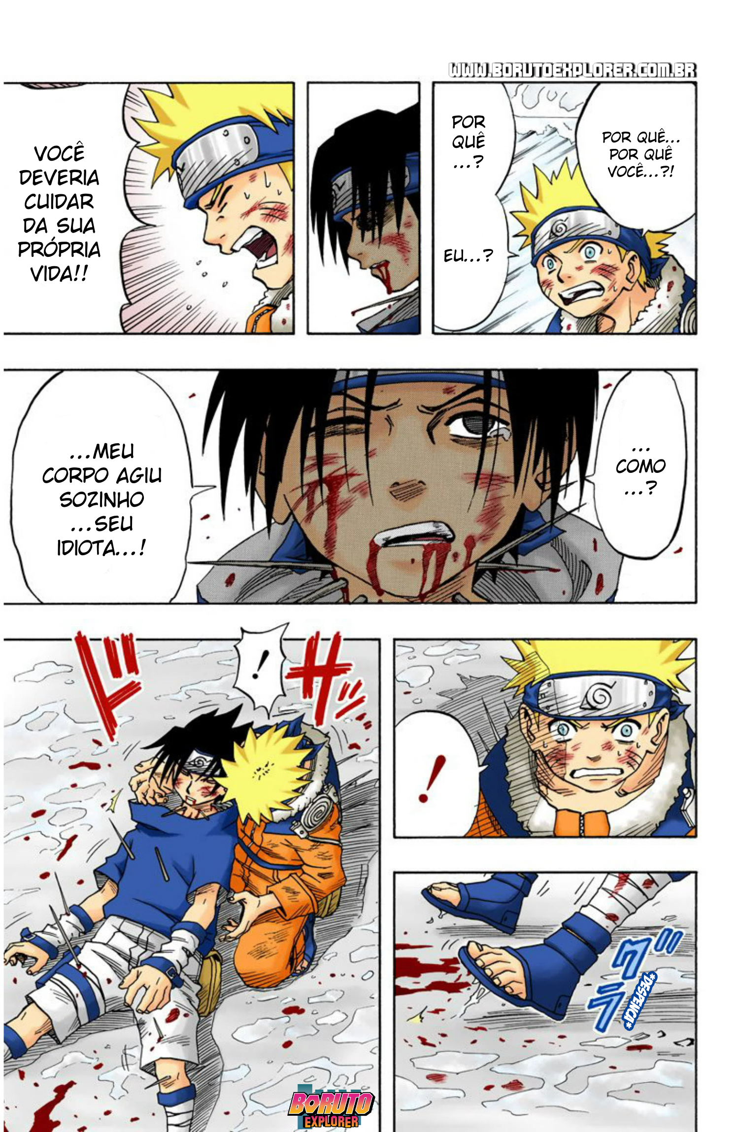 Read Naruto - Versão Colorida Oficial Manga Online