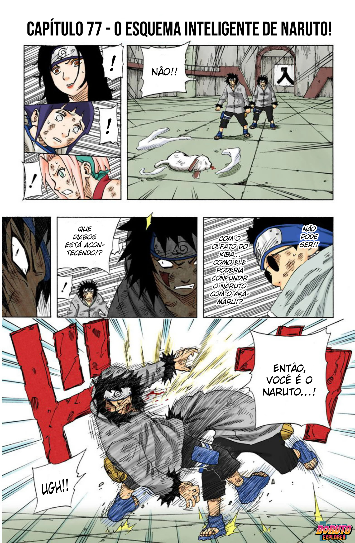 Read Naruto - Versão Colorida Oficial Manga Online