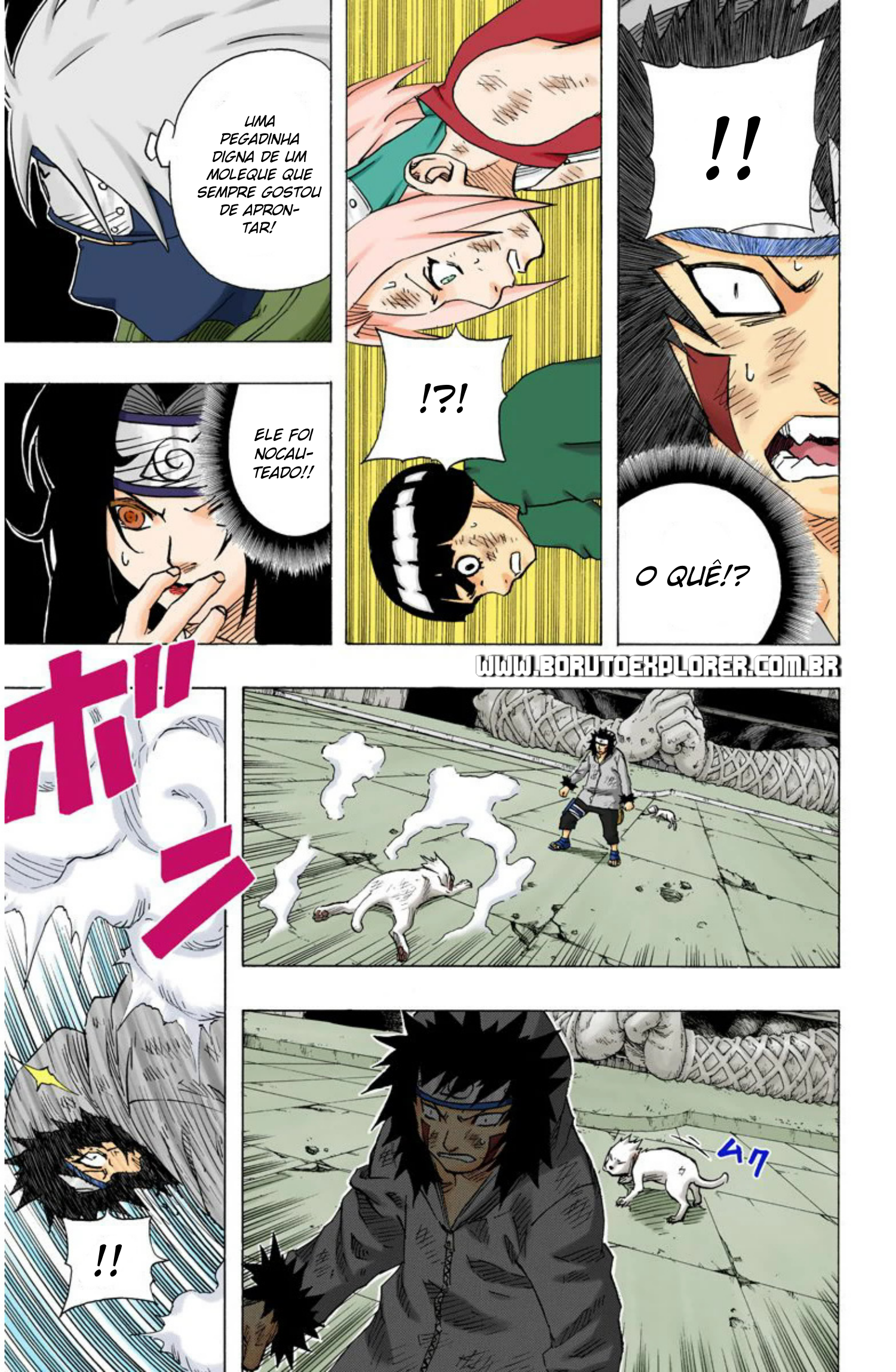 Read Naruto - Versão Colorida Oficial Manga Online