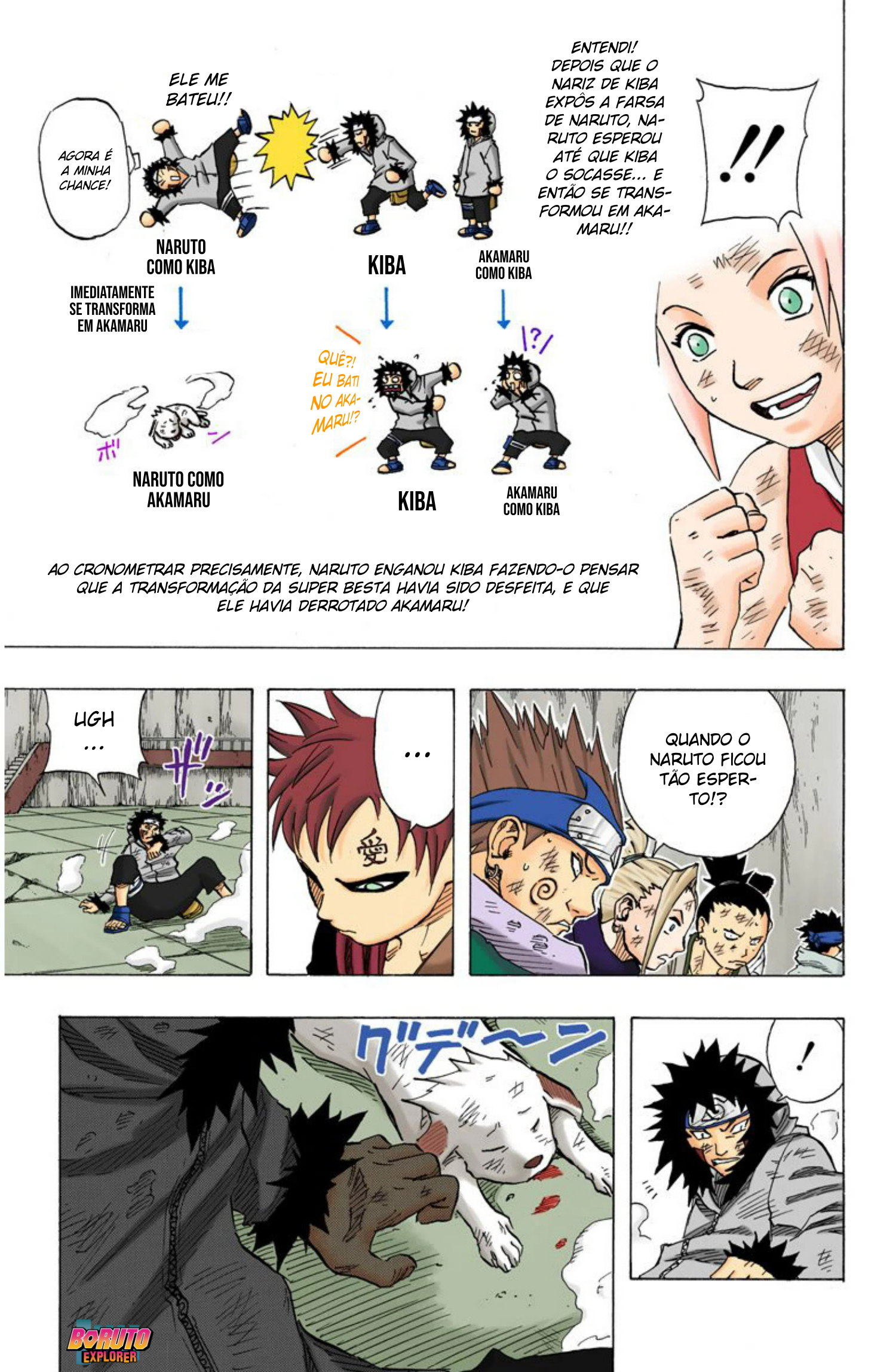 Read Naruto - Versão Colorida Oficial Manga Online