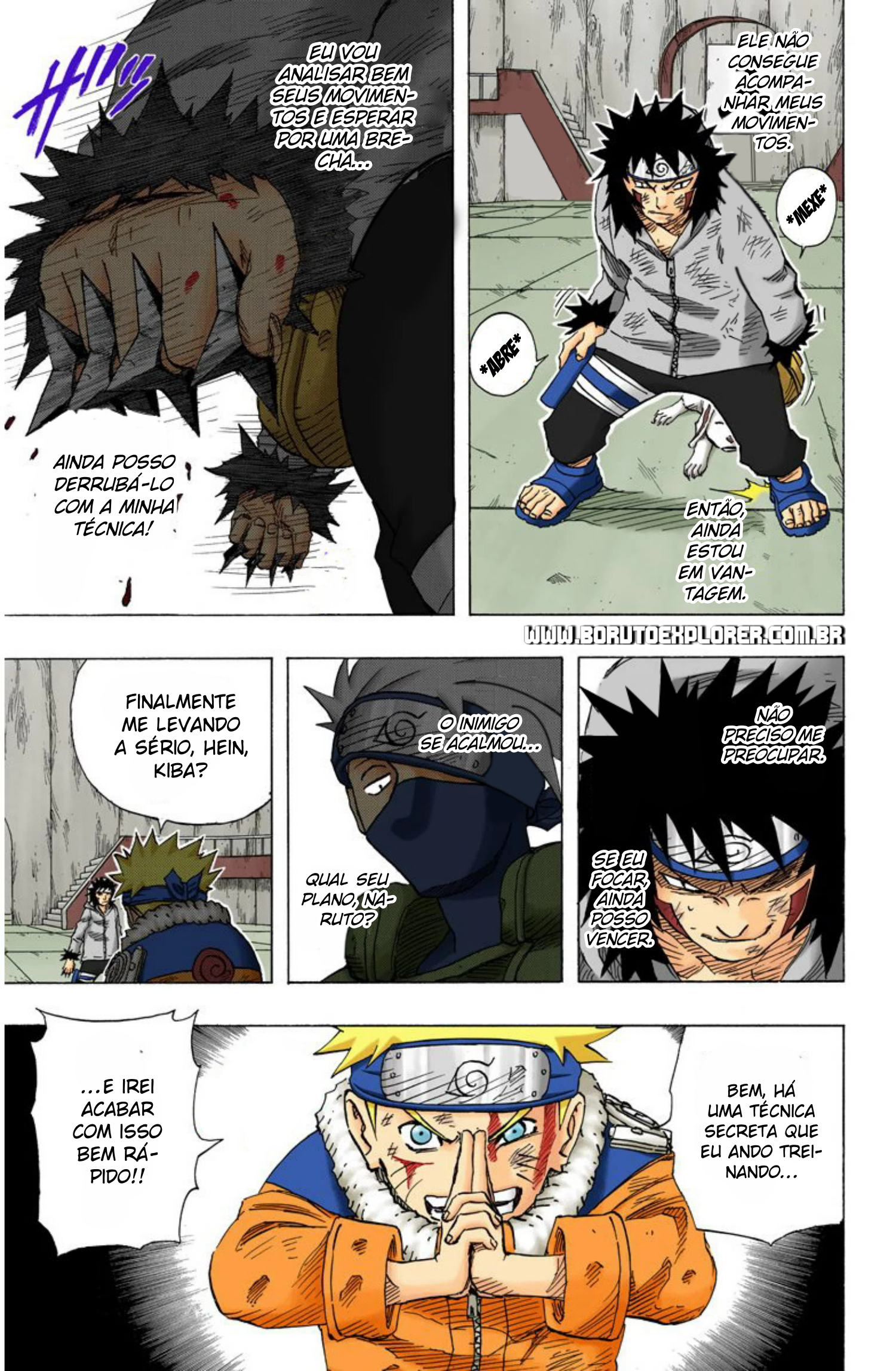 Read Naruto - Versão Colorida Oficial Manga Online