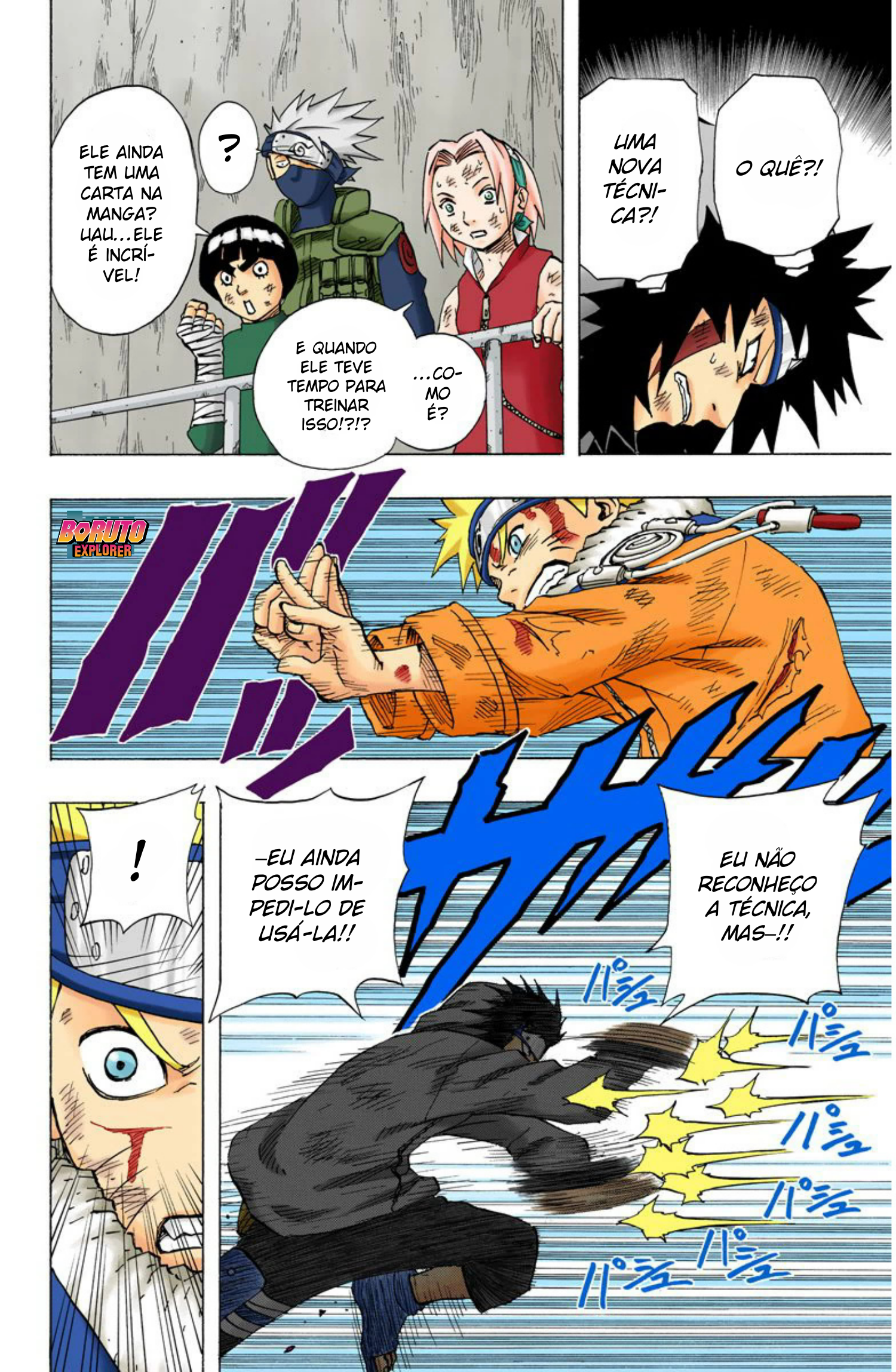 Read Naruto - Versão Colorida Oficial Manga Online