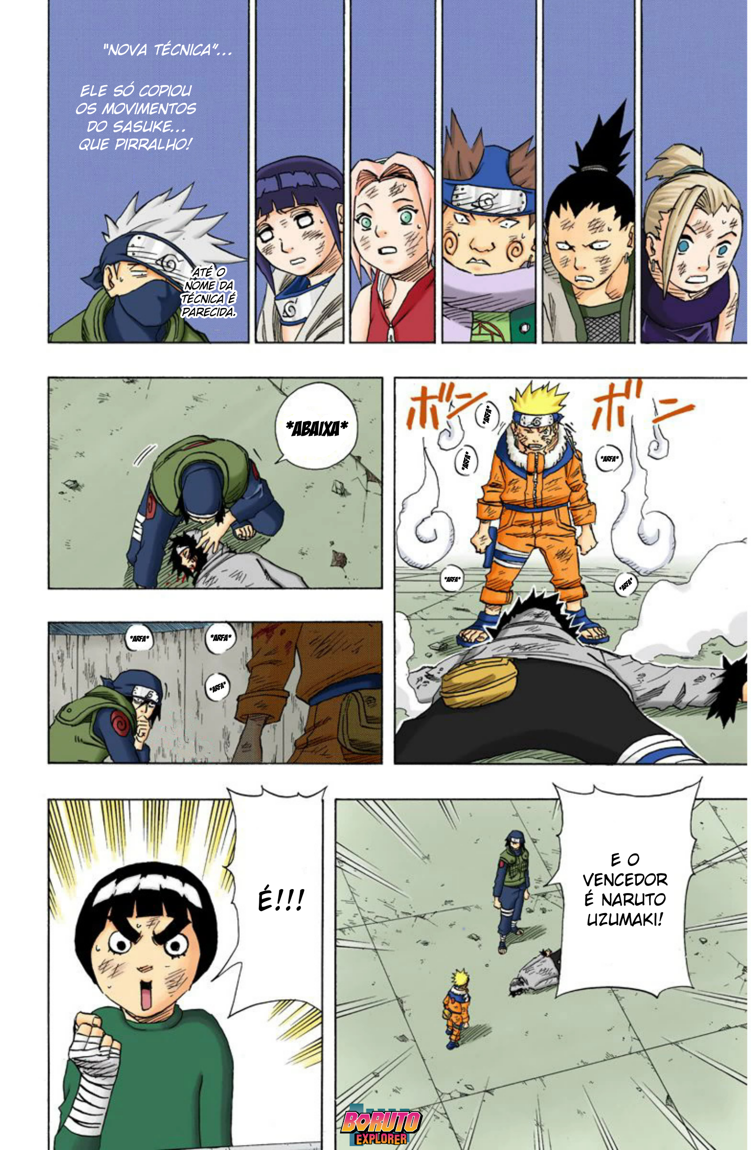 Read Naruto - Versão Colorida Oficial Manga Online
