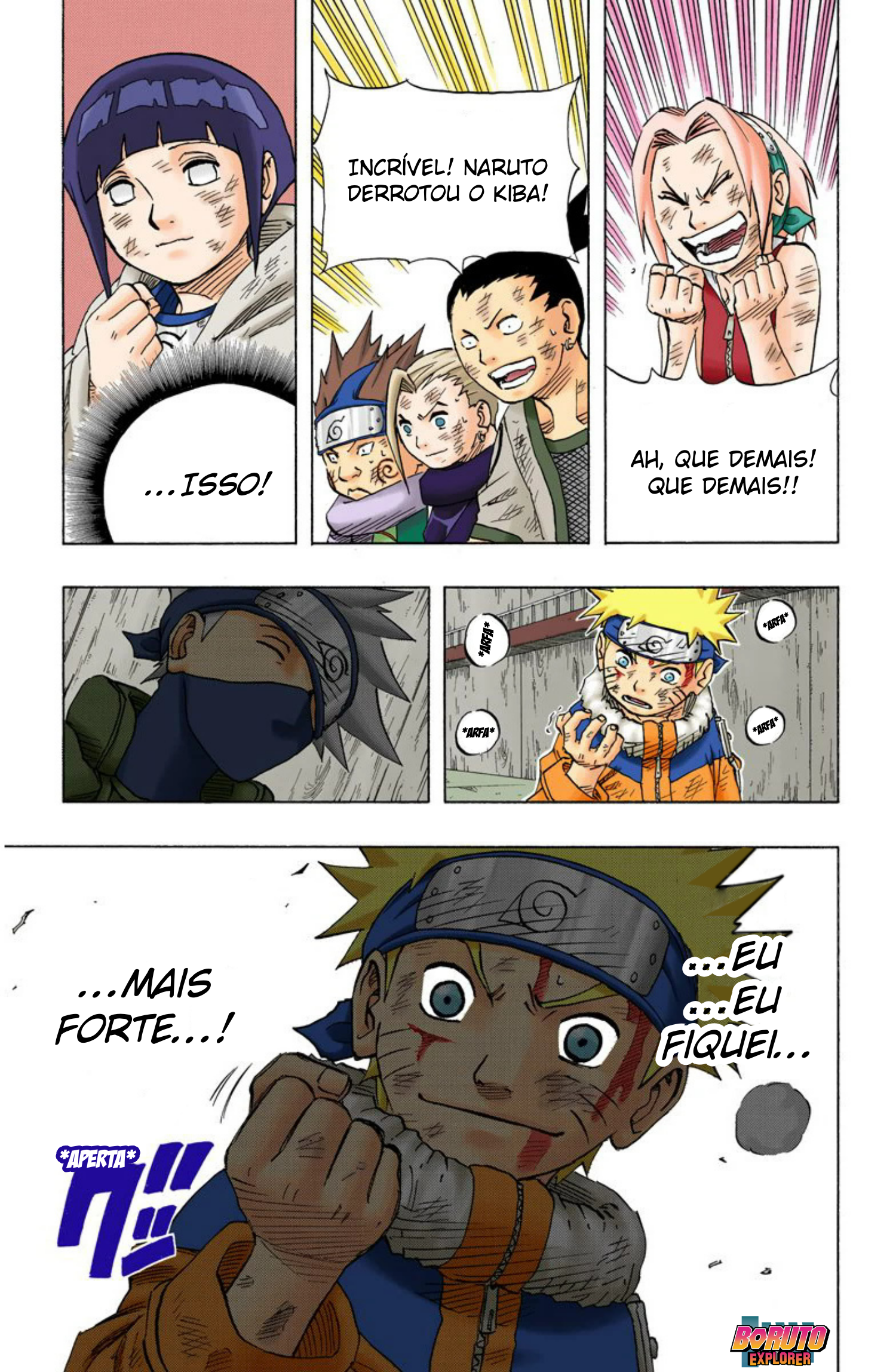 Read Naruto - Versão Colorida Oficial Manga Online