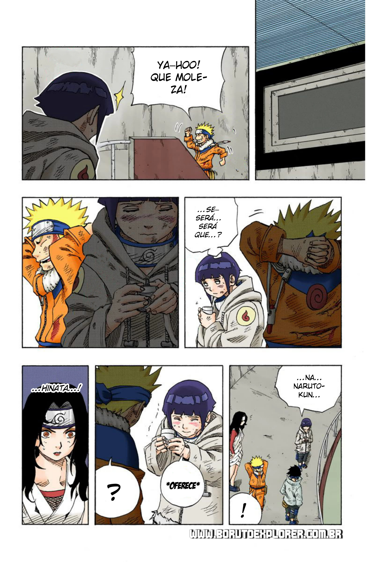 Read Naruto - Versão Colorida Oficial Manga Online