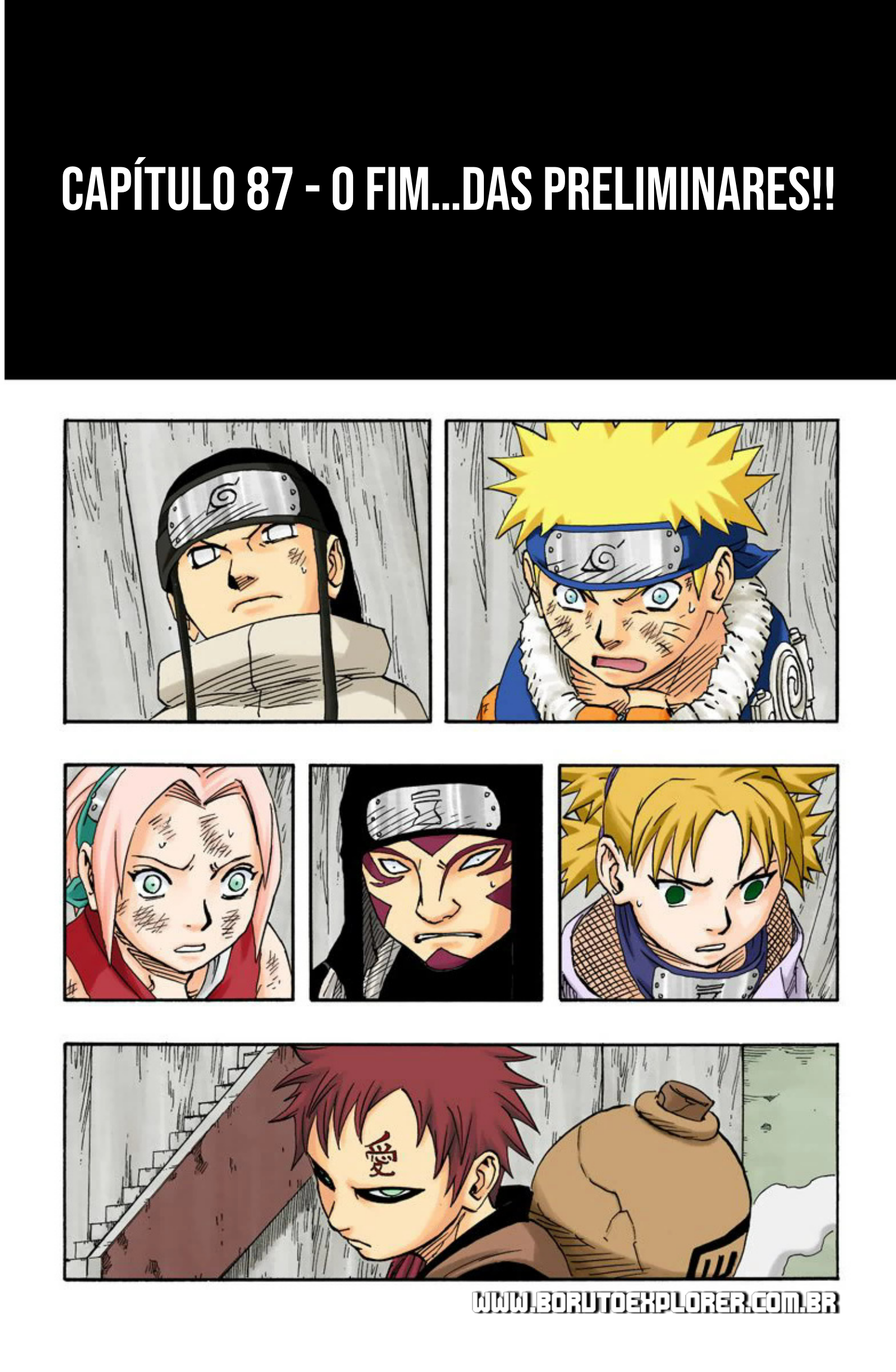 Read Naruto - Versão Colorida Oficial Manga Online