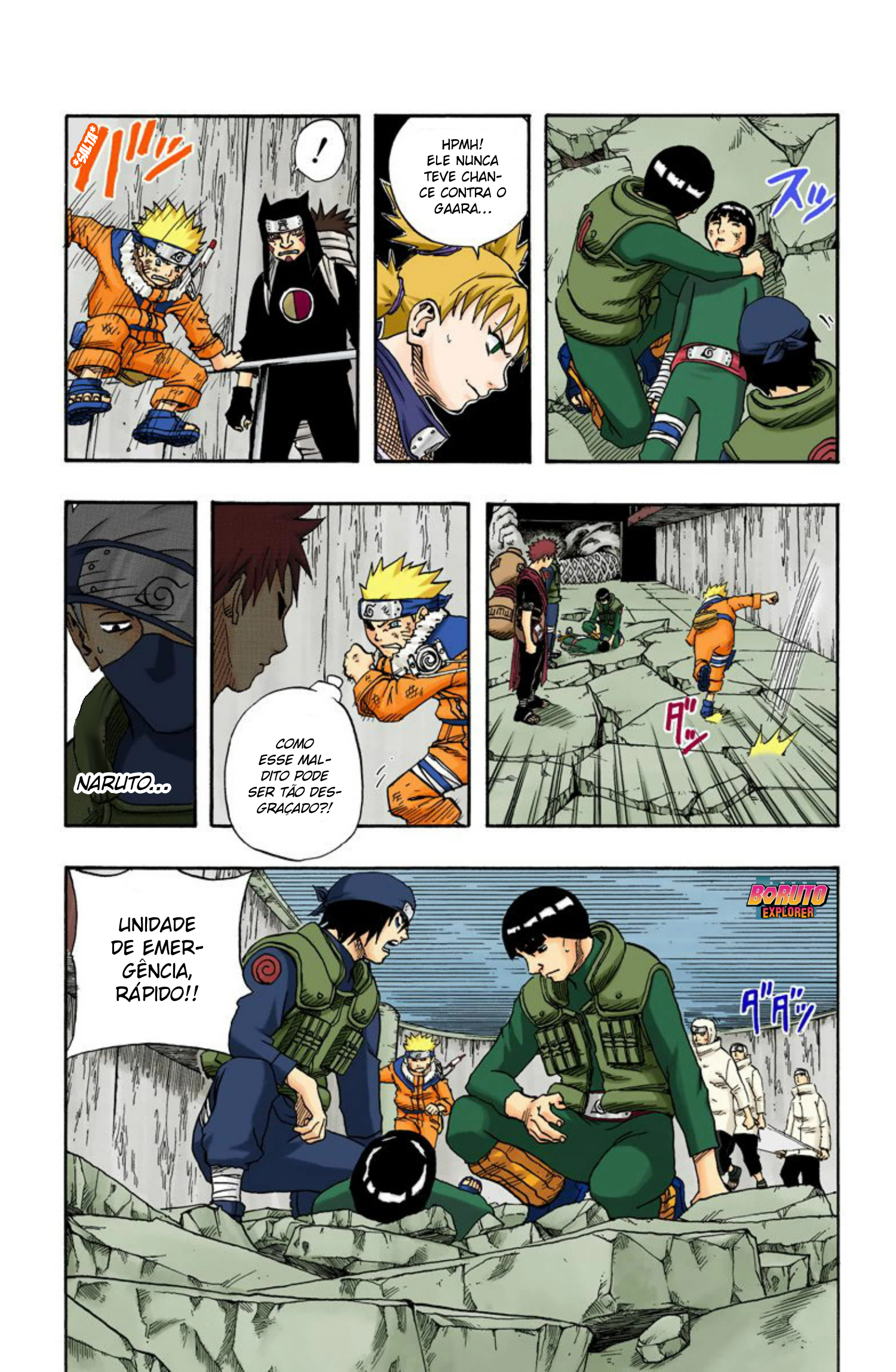 Read Naruto - Versão Colorida Oficial Manga Online