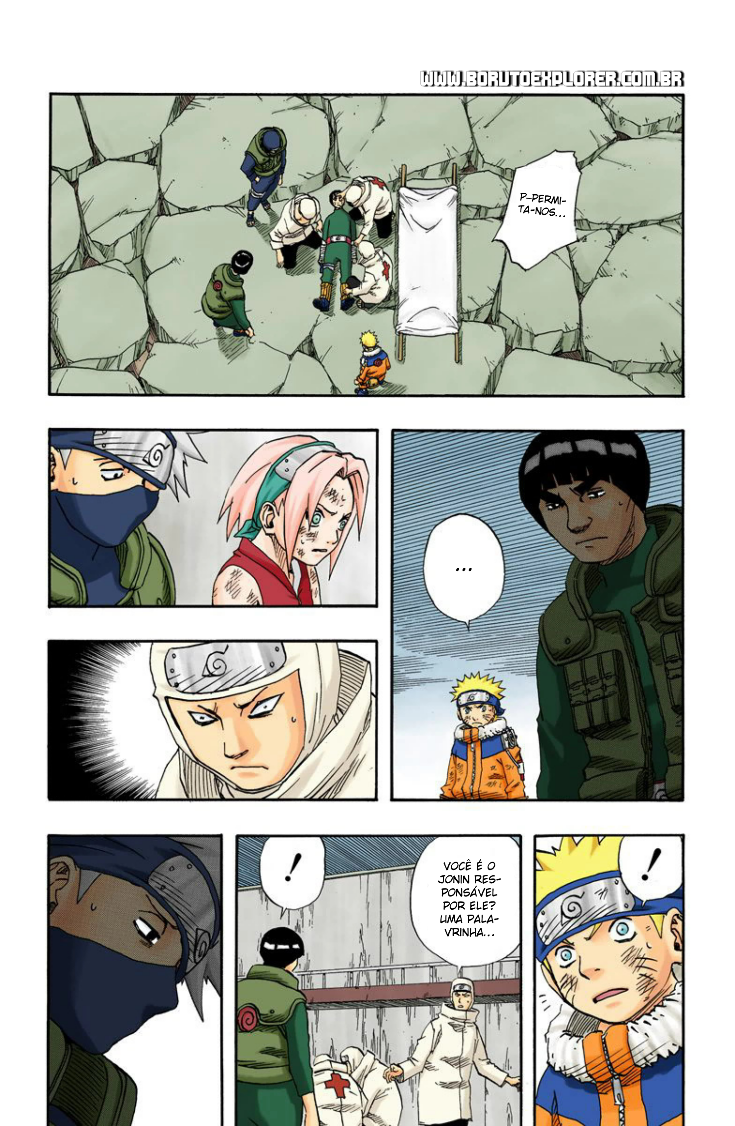 Read Naruto - Versão Colorida Oficial Manga Online