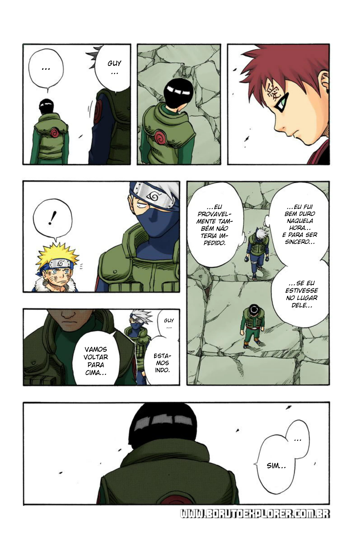 Read Naruto - Versão Colorida Oficial Manga Online