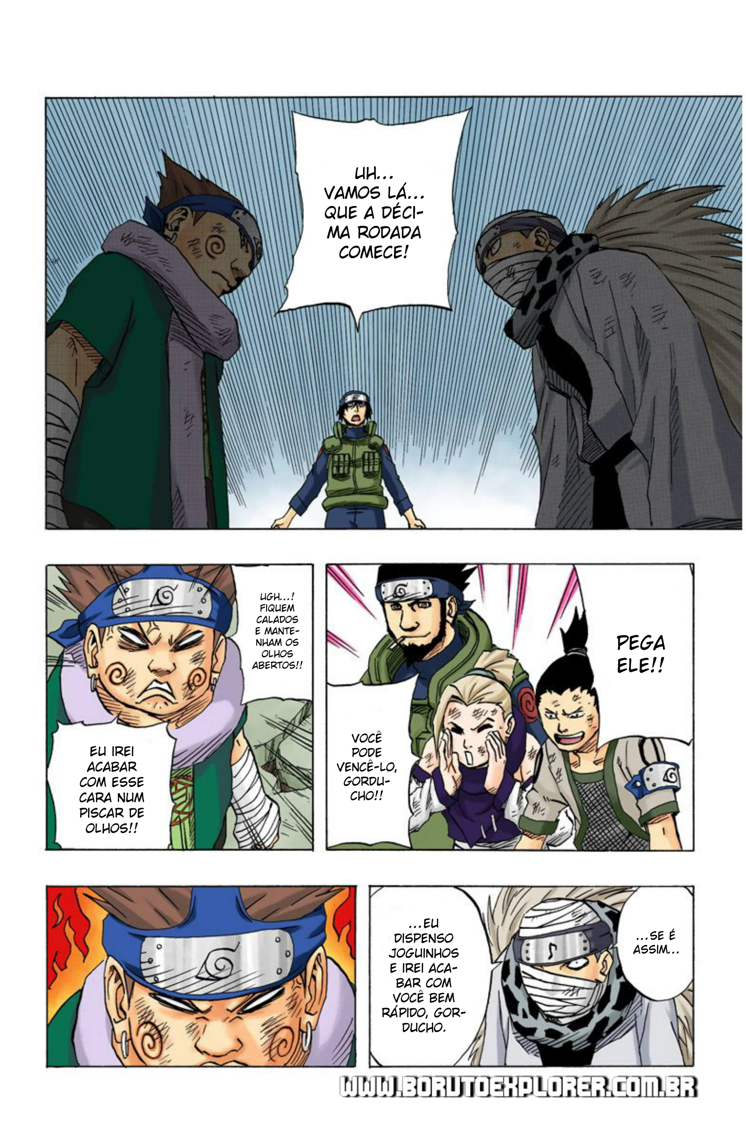 Read Naruto - Versão Colorida Oficial Manga Online
