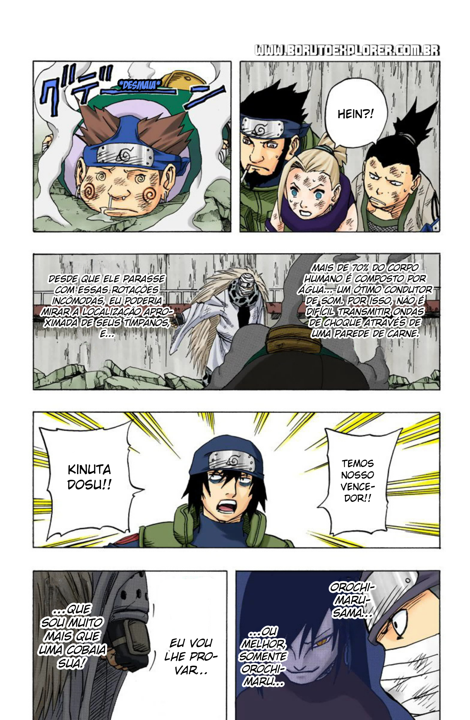 Read Naruto - Versão Colorida Oficial Manga Online