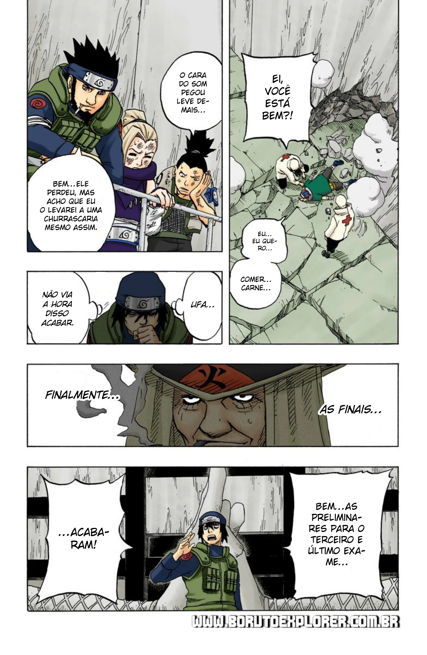 Read Naruto - Versão Colorida Oficial Manga Online