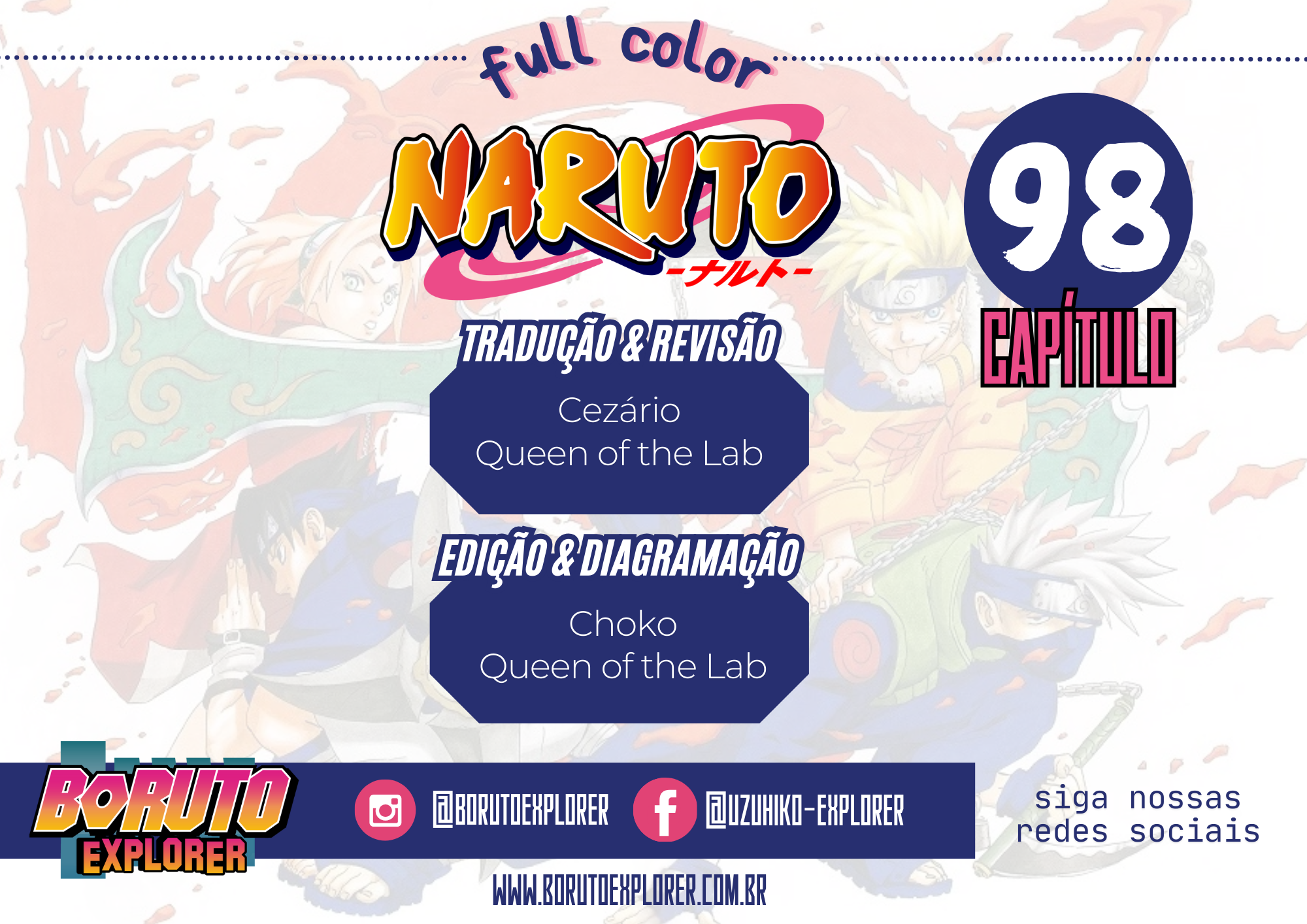 Read Naruto - Versão Colorida Oficial Manga Online