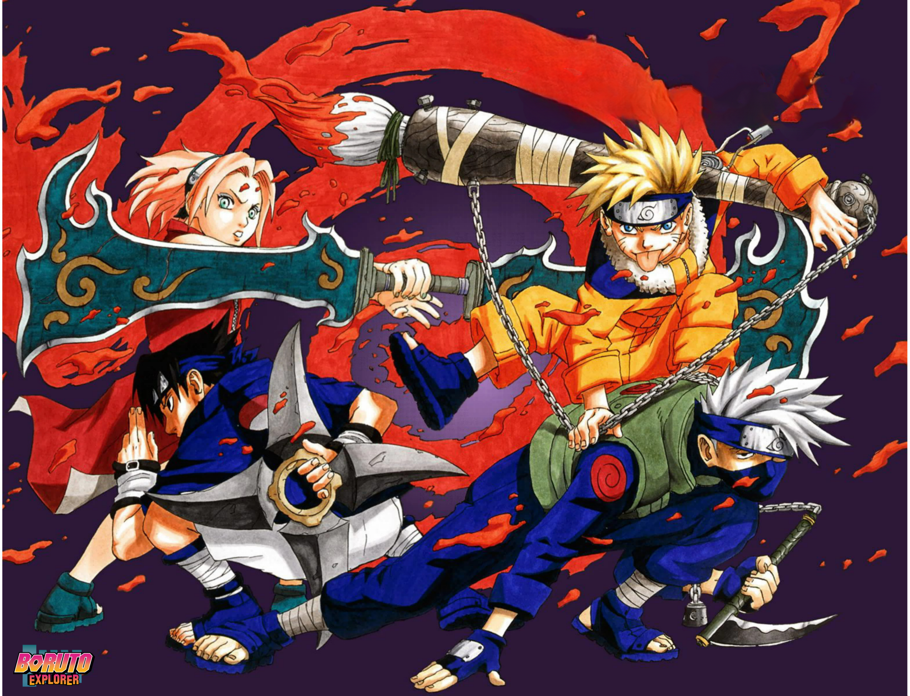 Read Naruto - Versão Colorida Oficial Manga Online