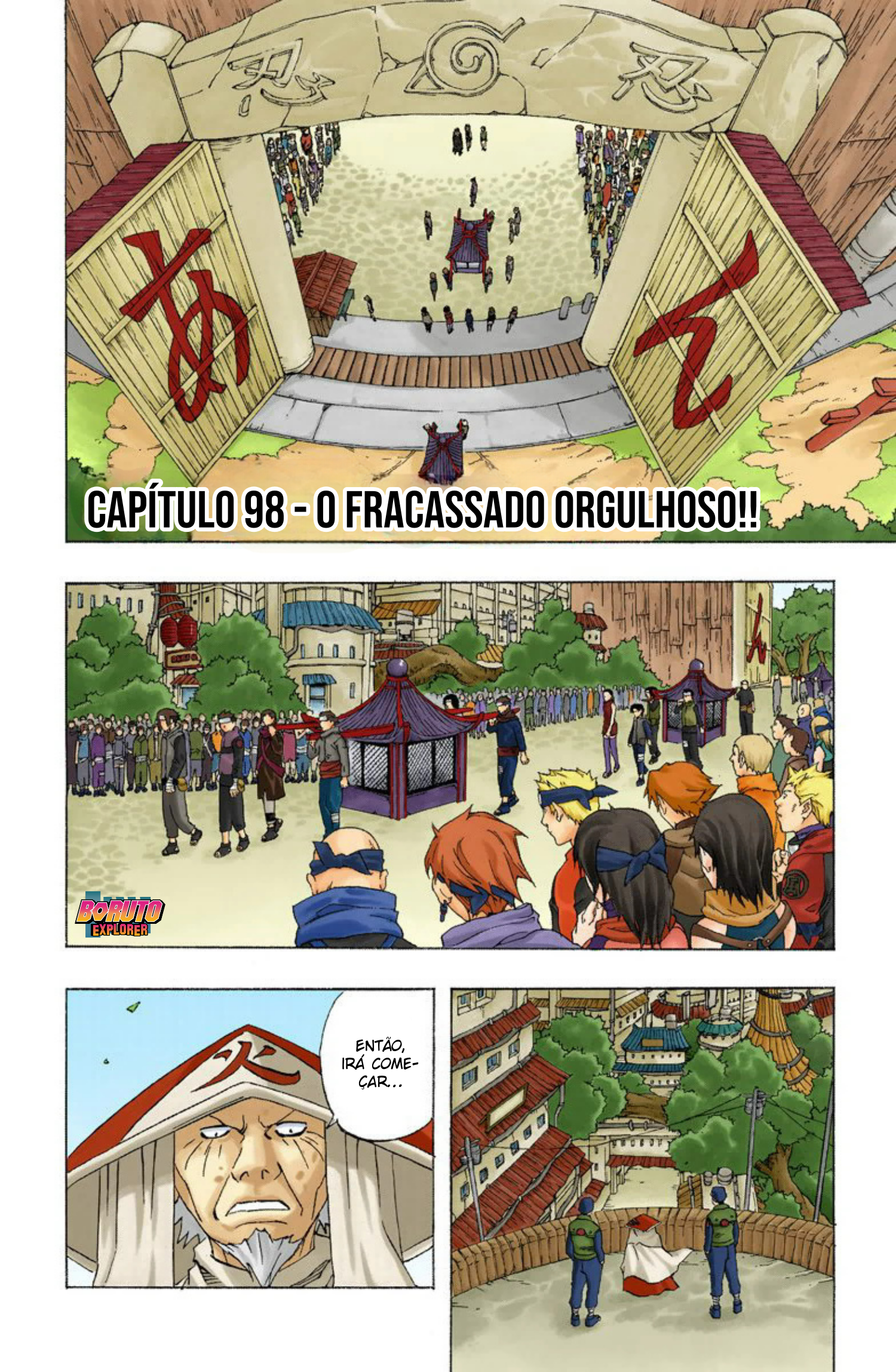 Read Naruto - Versão Colorida Oficial Manga Online