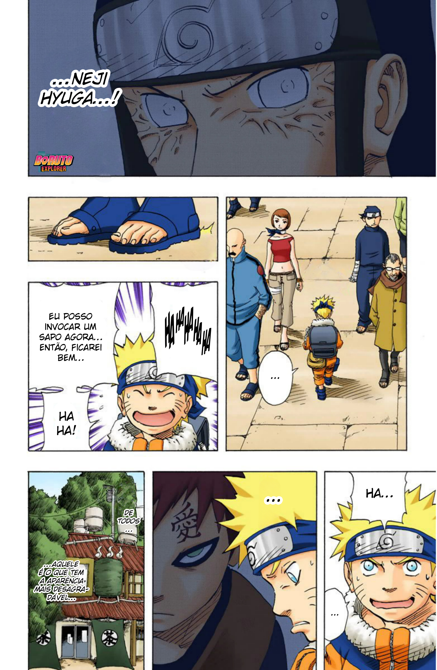 Read Naruto - Versão Colorida Oficial Manga Online