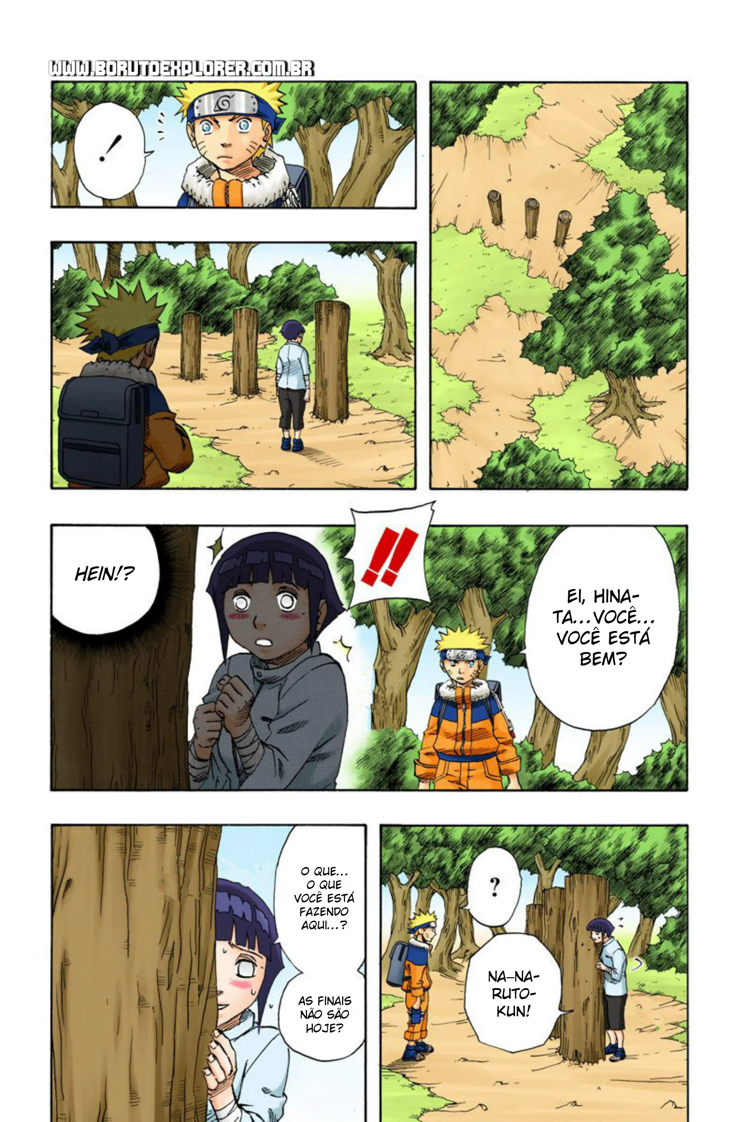 Read Naruto - Versão Colorida Oficial Manga Online