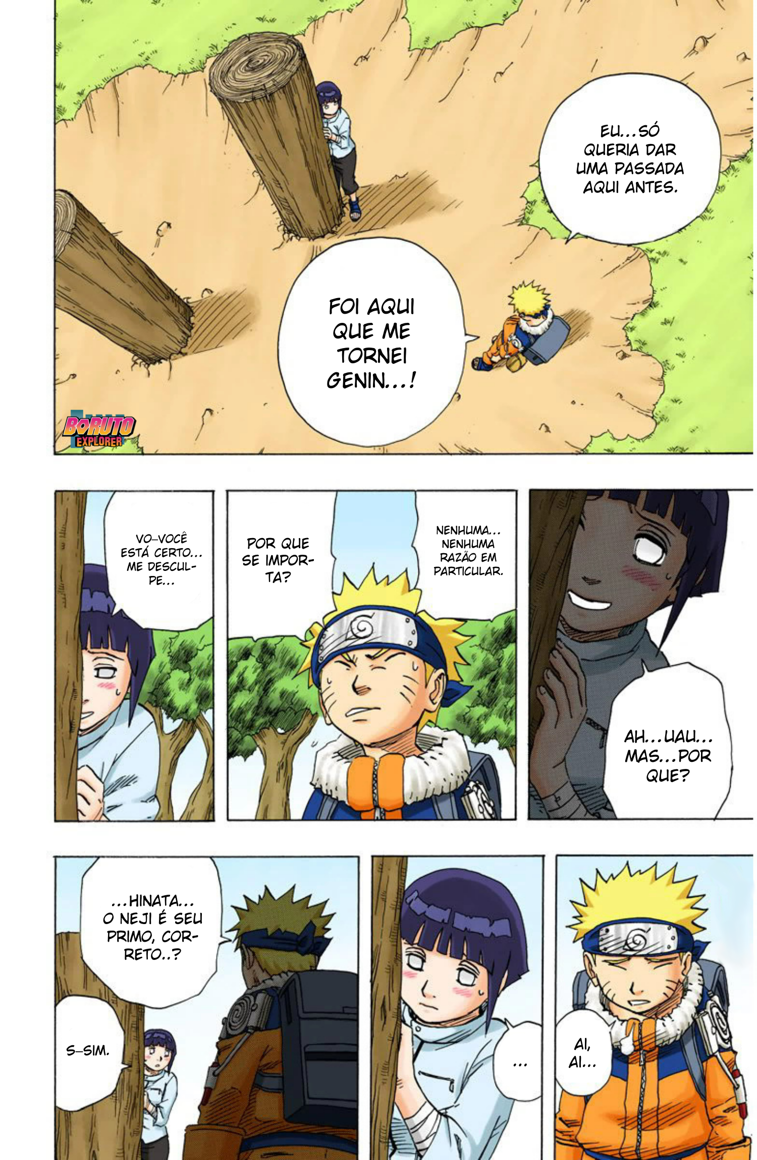 Read Naruto - Versão Colorida Oficial Manga Online