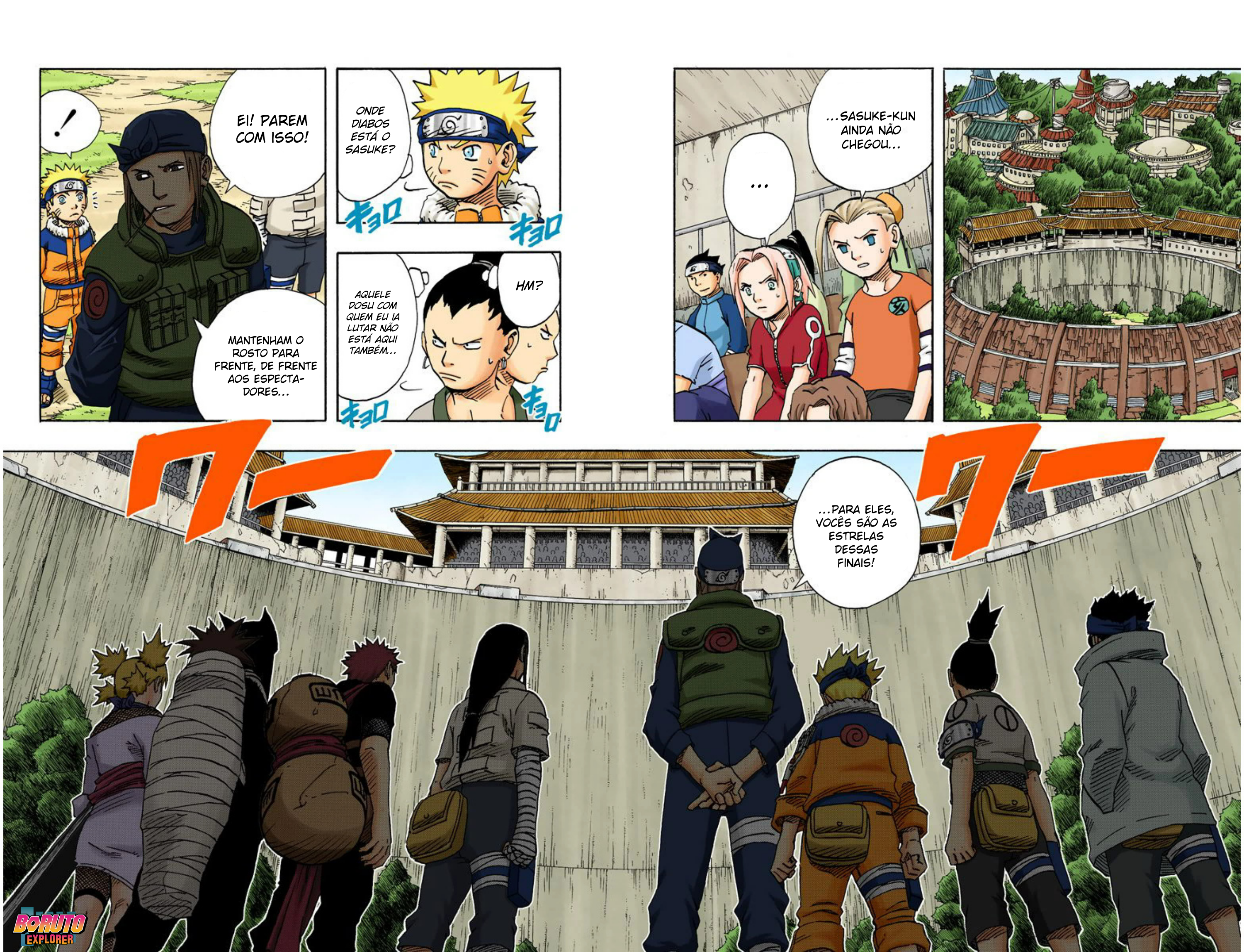 Read Naruto - Versão Colorida Oficial Manga Online