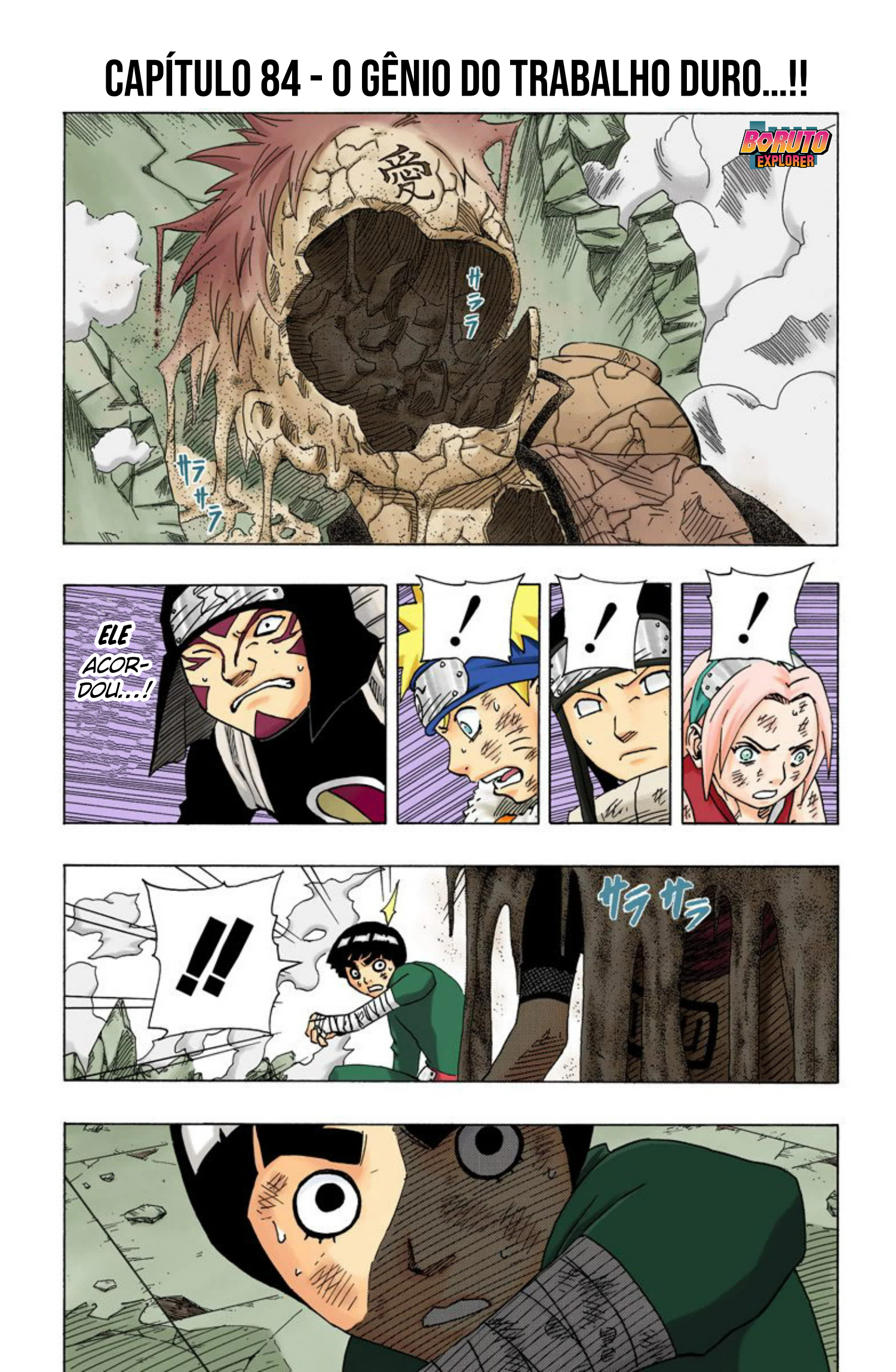 Read Naruto - Versão Colorida Oficial Manga Online