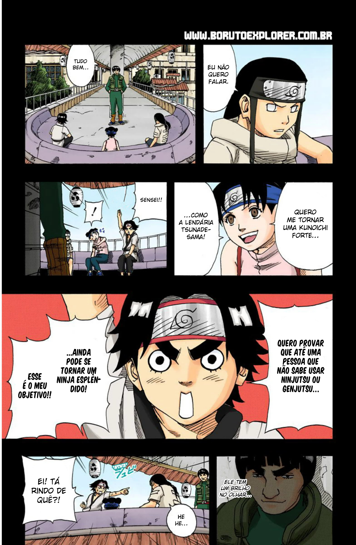 Read Naruto - Versão Colorida Oficial Manga Online