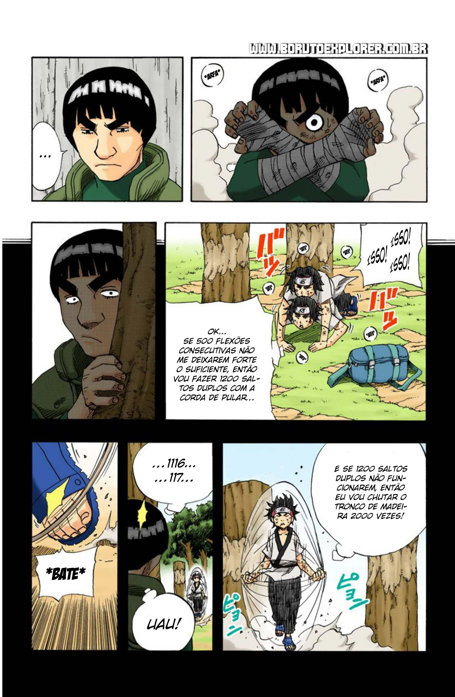 Read Naruto - Versão Colorida Oficial Manga Online