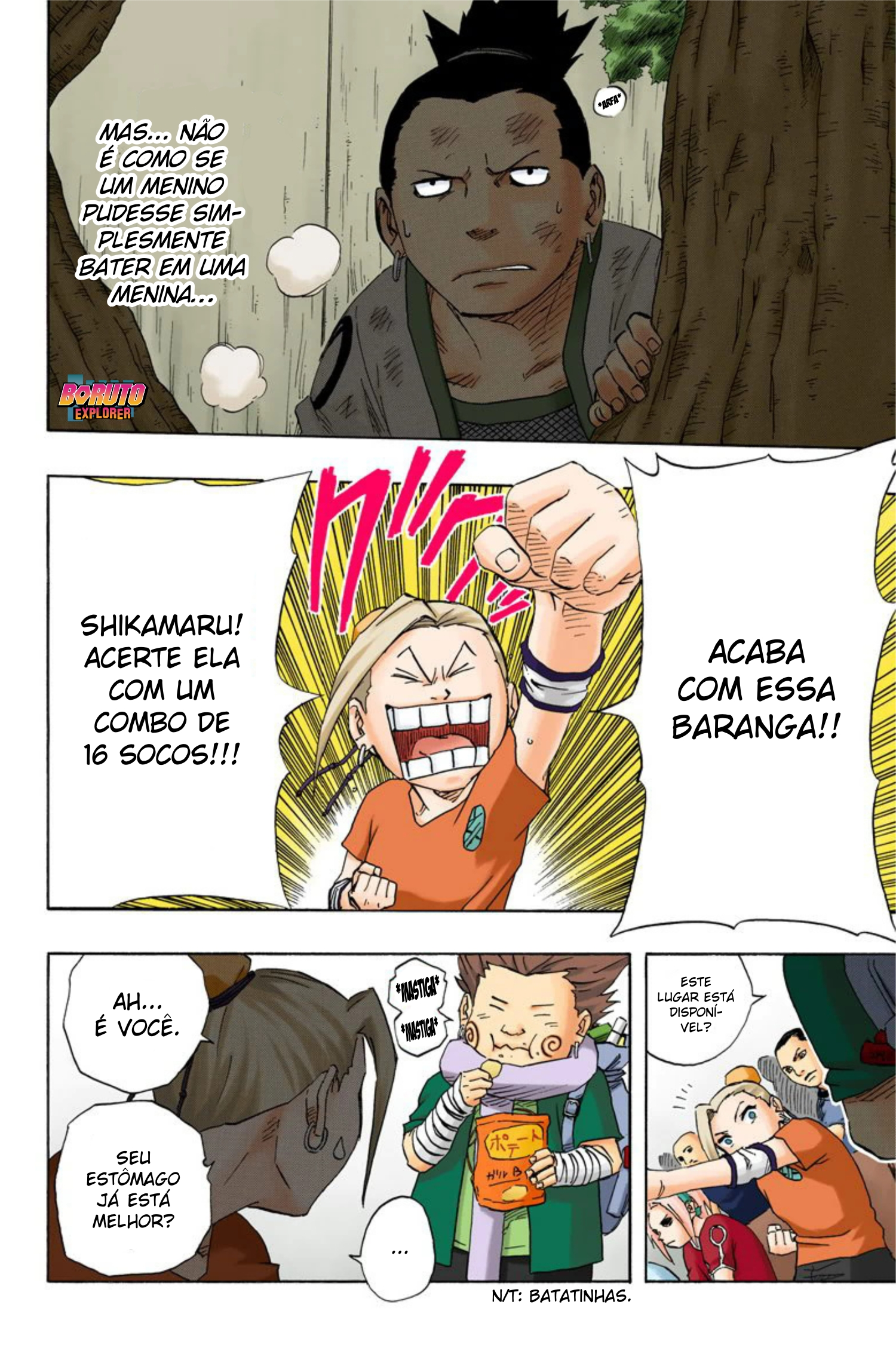 Read Naruto - Versão Colorida Oficial Manga Online