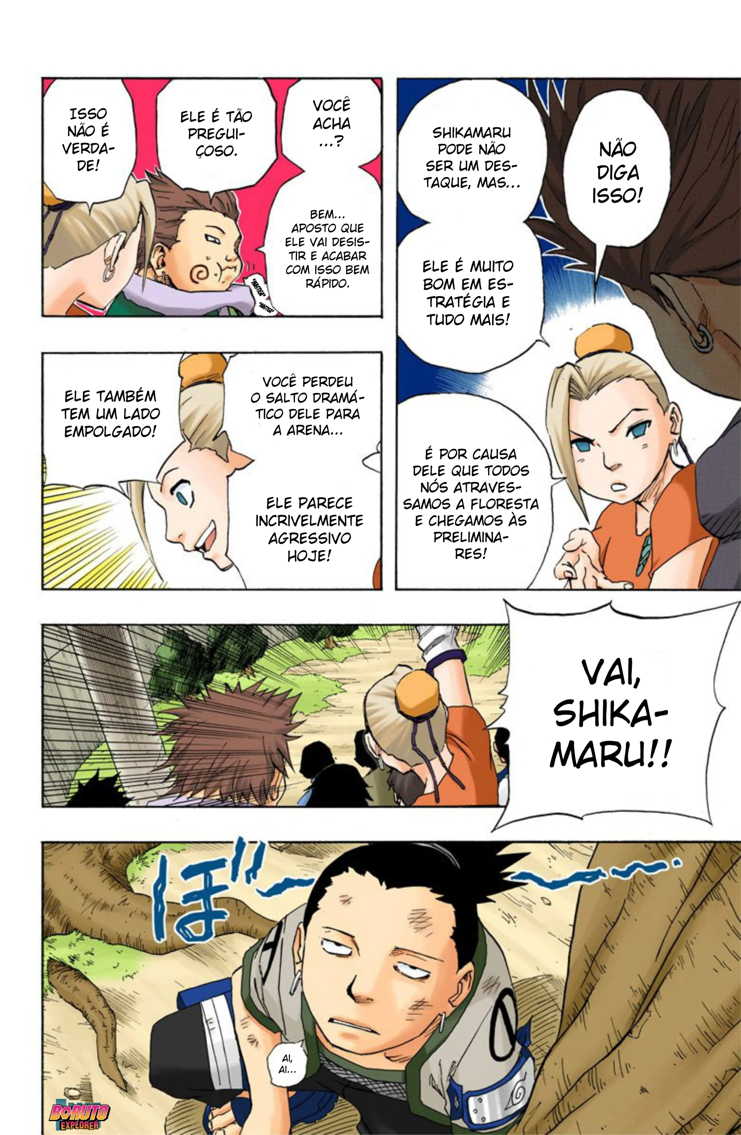 Read Naruto - Versão Colorida Oficial Manga Online