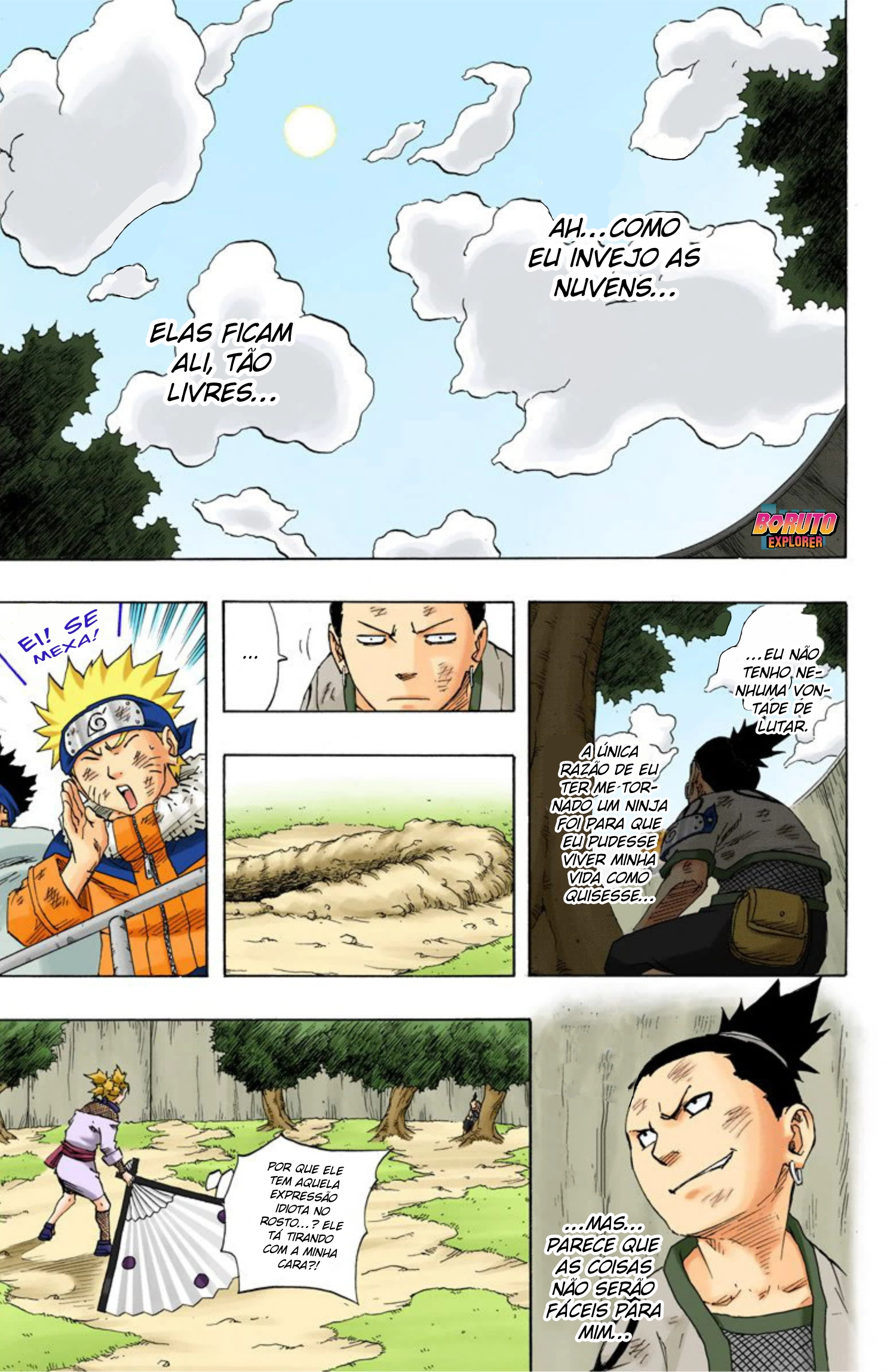 Read Naruto - Versão Colorida Oficial Manga Online