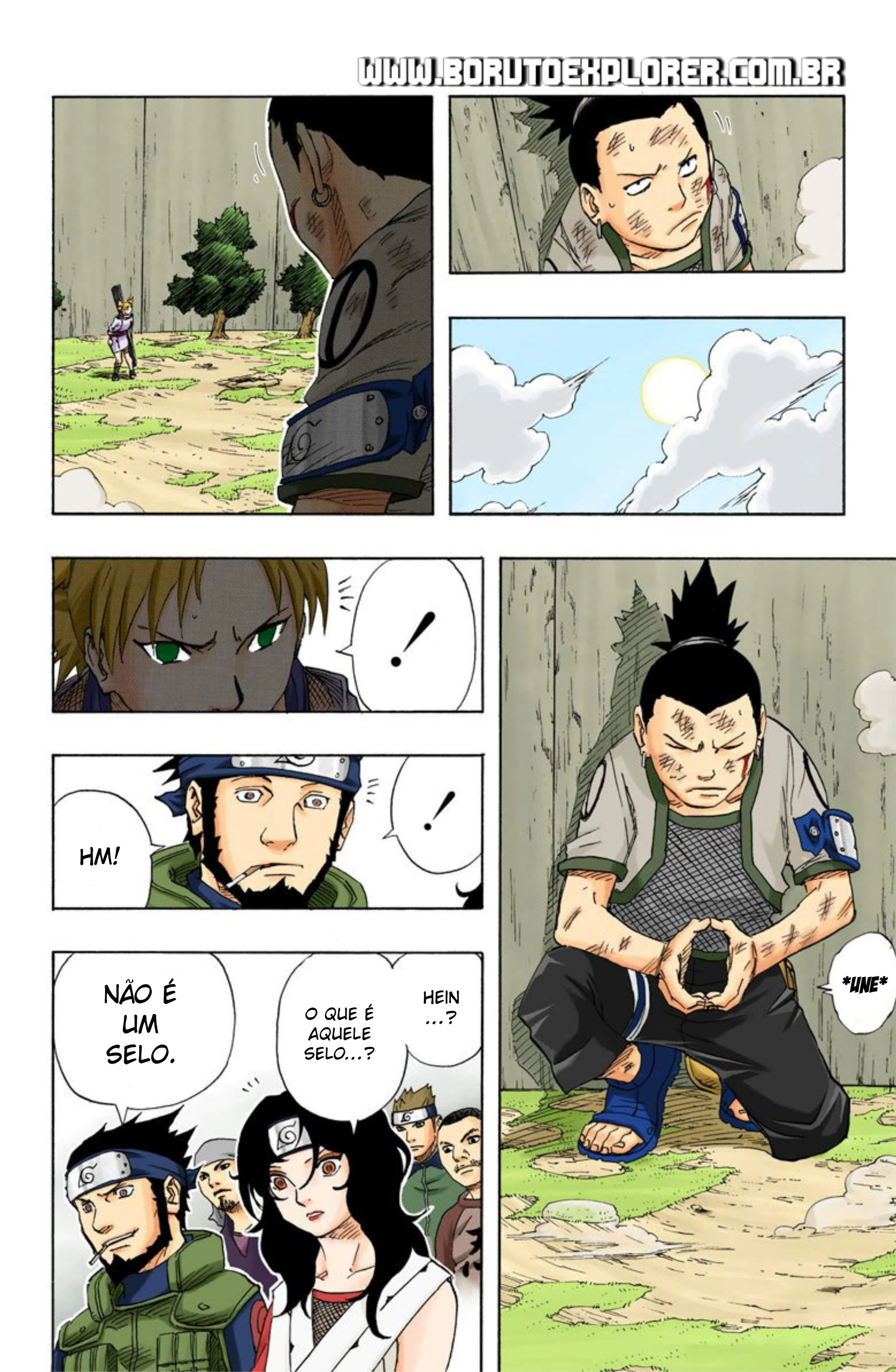 Read Naruto - Versão Colorida Oficial Manga Online