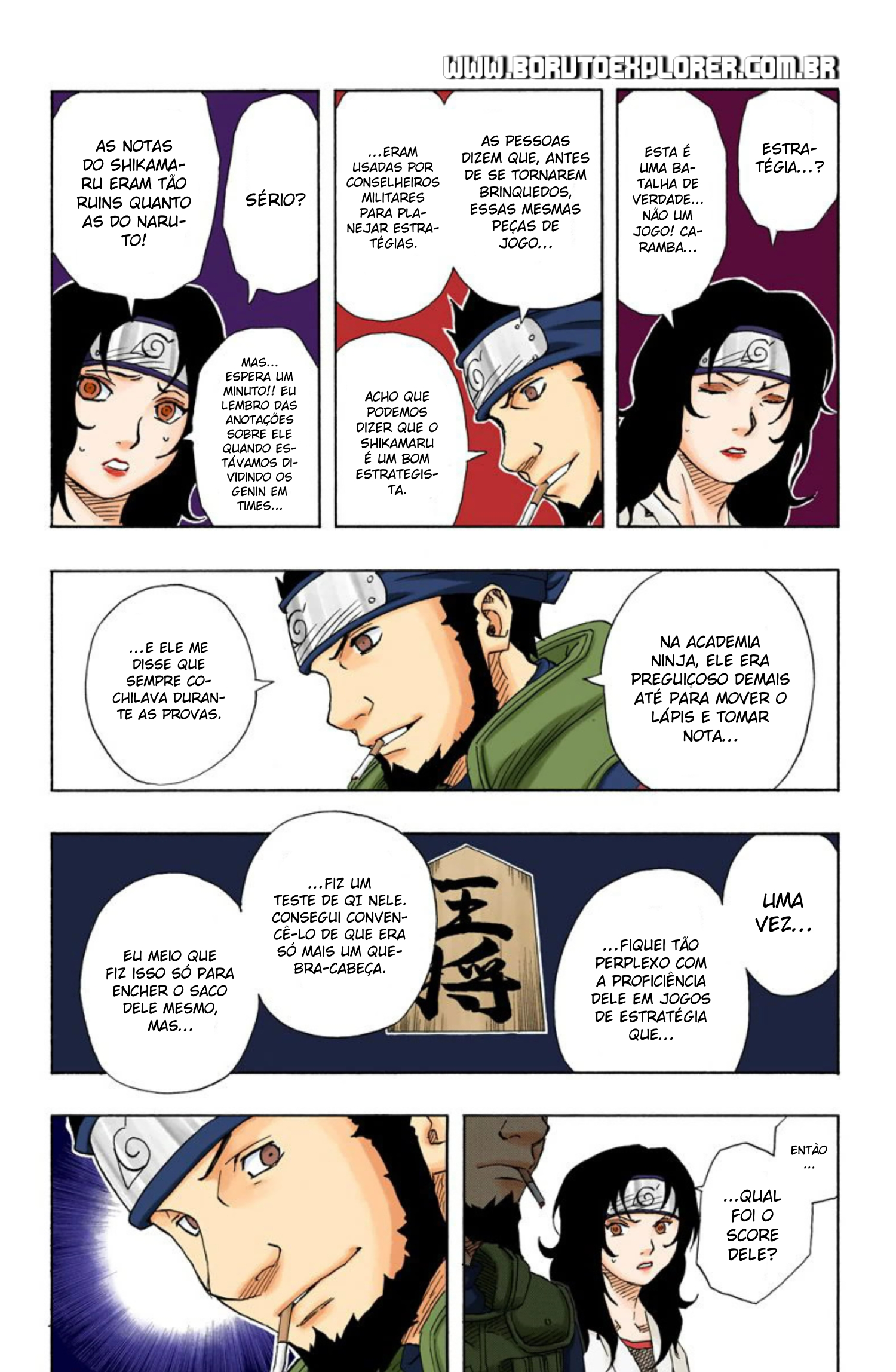 Read Naruto - Versão Colorida Oficial Manga Online