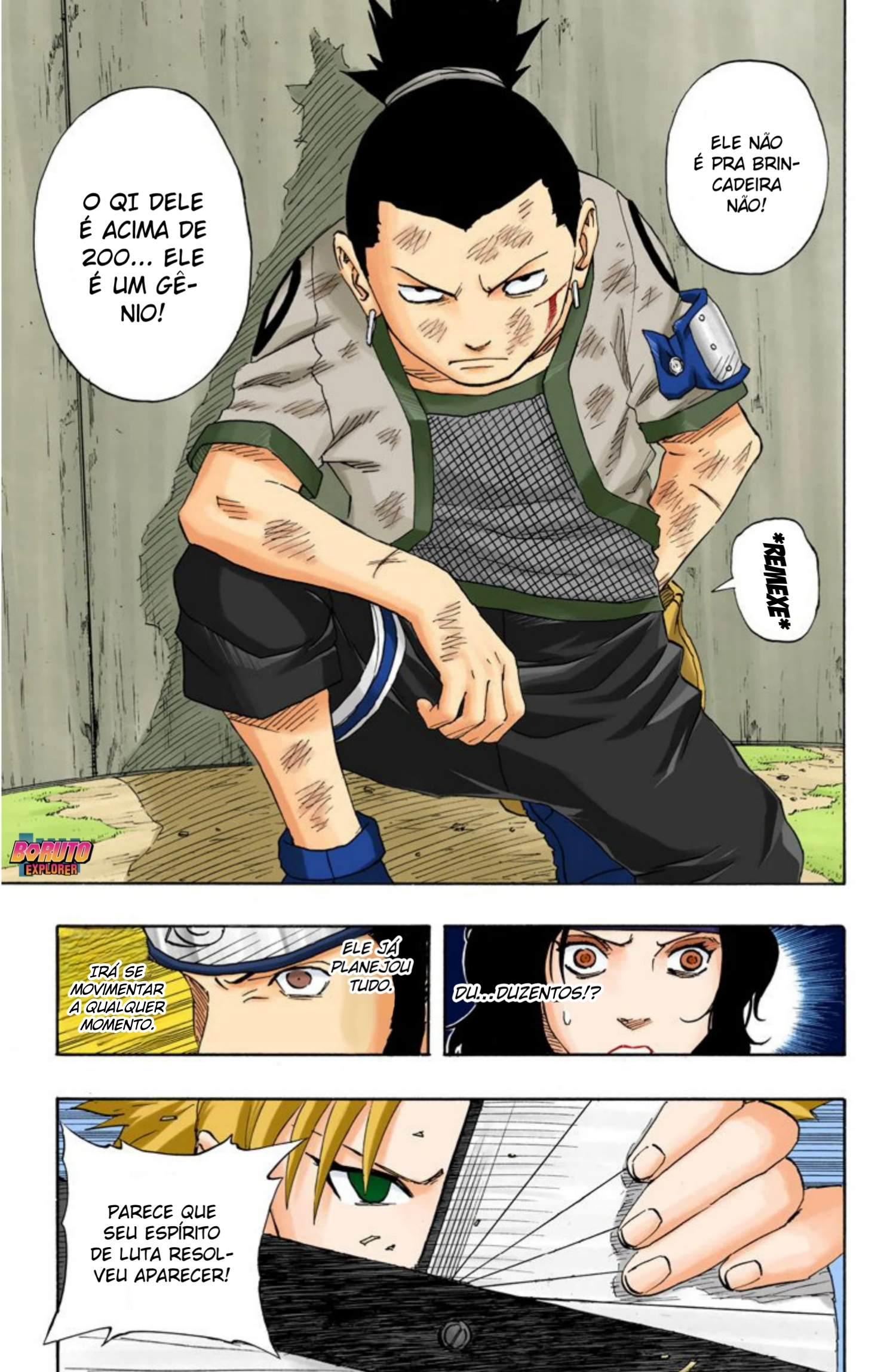 Read Naruto - Versão Colorida Oficial Manga Online