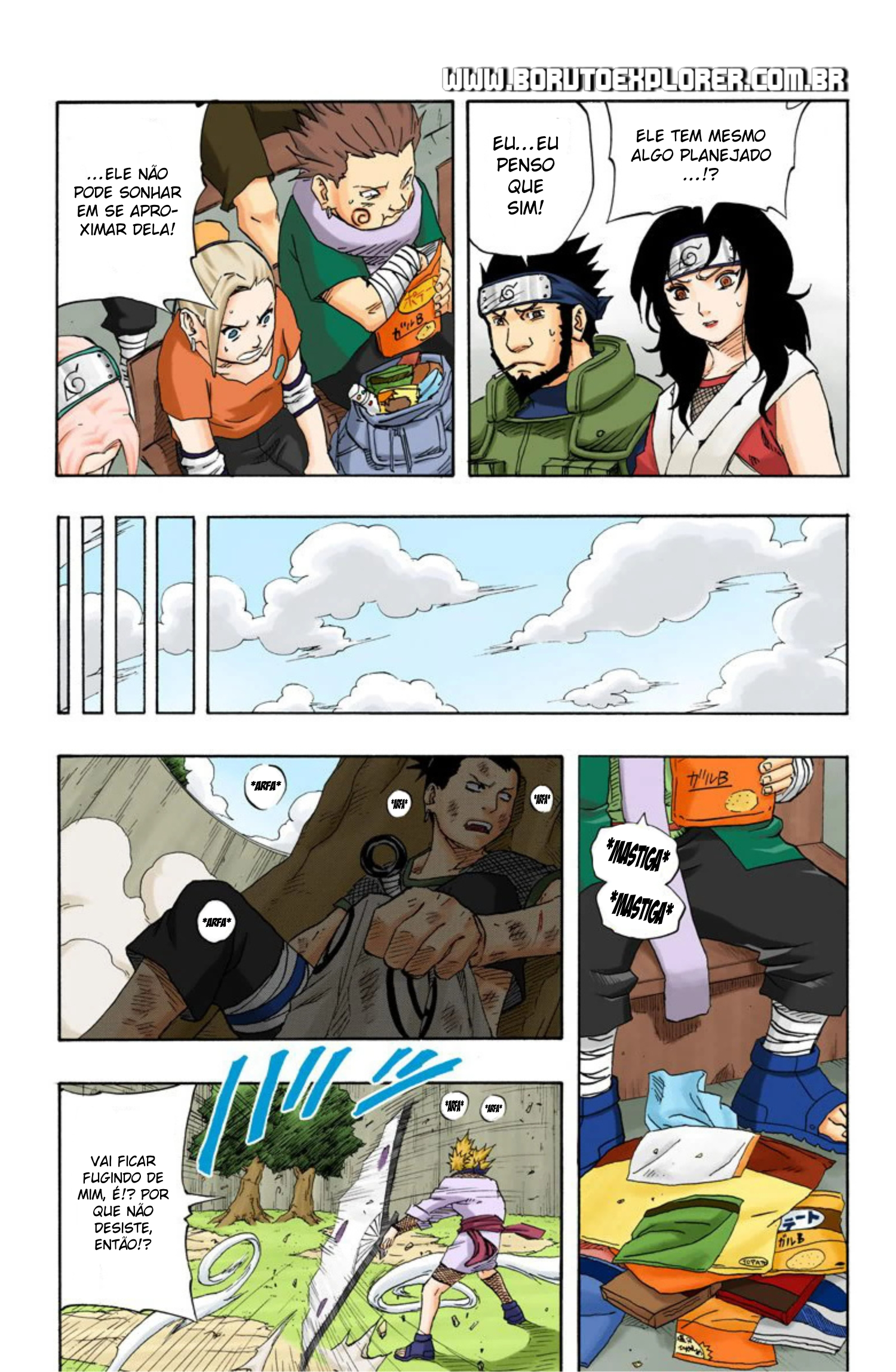 Read Naruto - Versão Colorida Oficial Manga Online