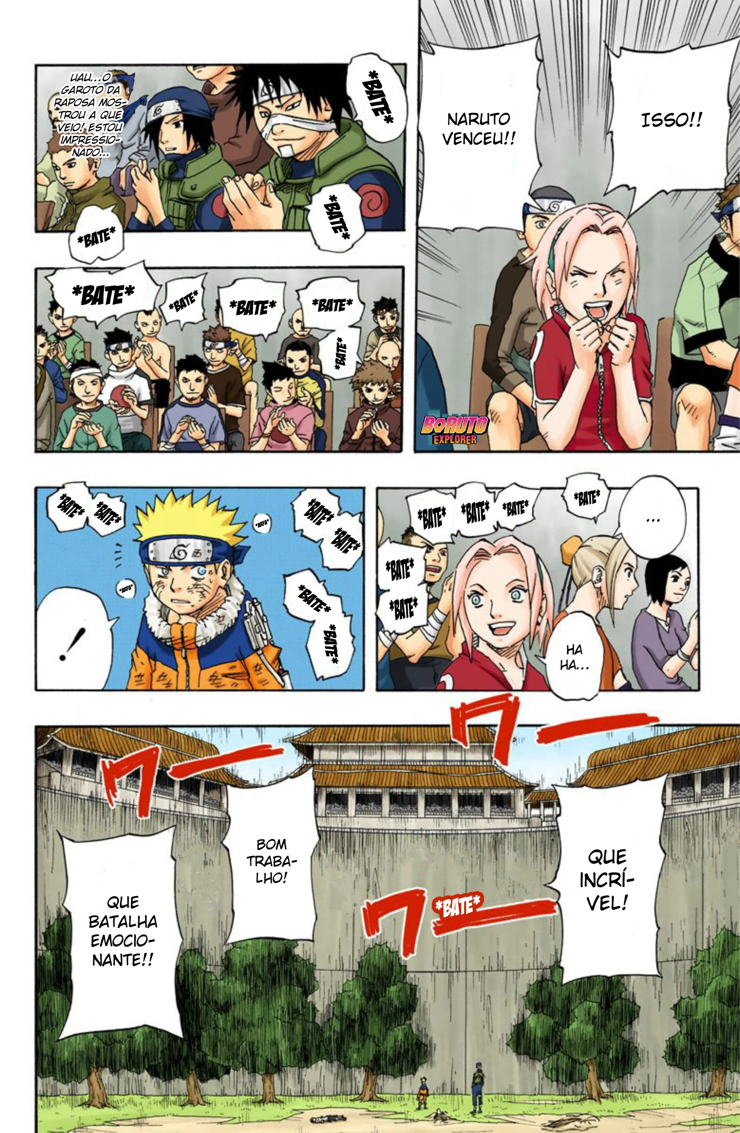 Read Naruto - Versão Colorida Oficial Manga Online